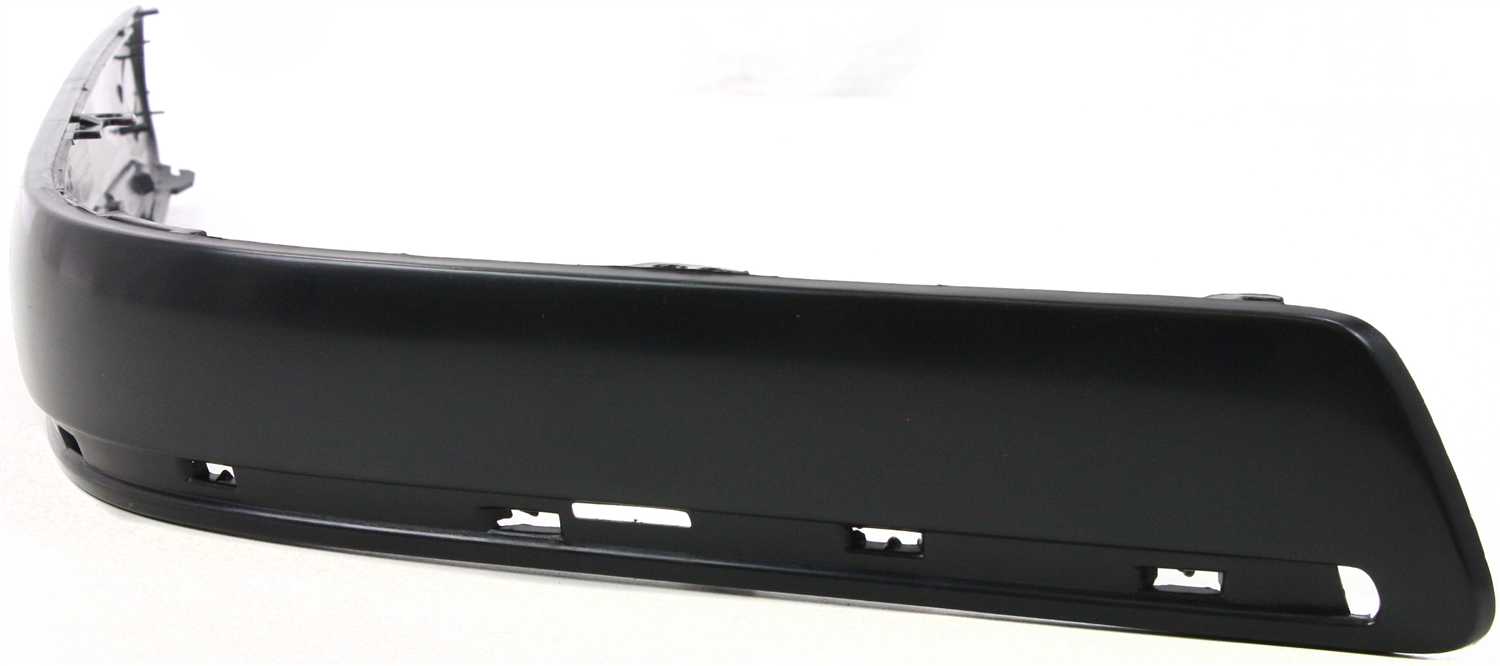 AM E CLASS 00-02 FRONT BUMPER MOLDING RH Impact Strip w o Parktronic System w o side marker Plastic SKU M016101 OEM 2108851821