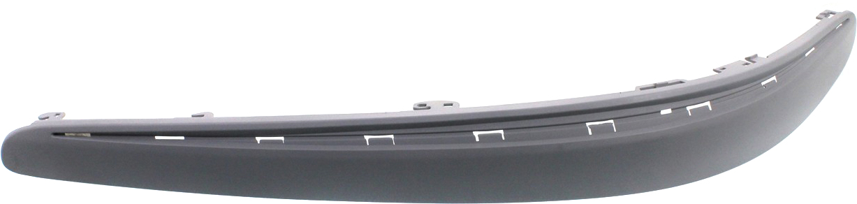 AM E CLASS 03-06 FRONT BUMPER MOLDING LH Impact Strip Plastic Primed SKU M016126 OEM 2118800512 PFM