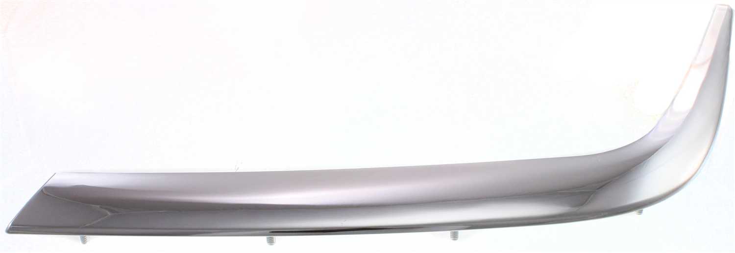 AM C CLASS 98-00 FRONT BUMPER MOLDING LH Cover Plastic Chrome 202 Chassis SKU M016132 Partslink MB1046106 OEM 2028850974