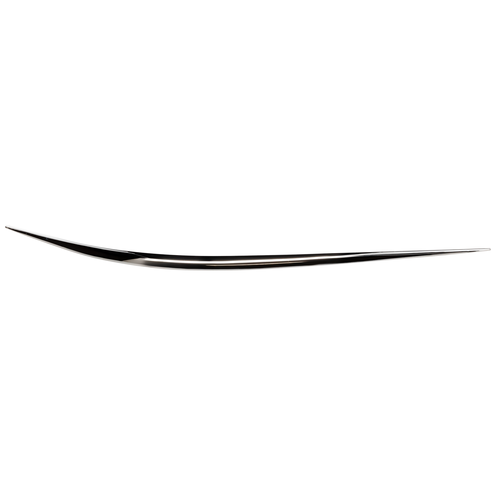 AM E CLASS 03-08 FRONT BUMPER MOLDING RH Plastic Chrome 211 Chassis SKU M016137 OEM Performance