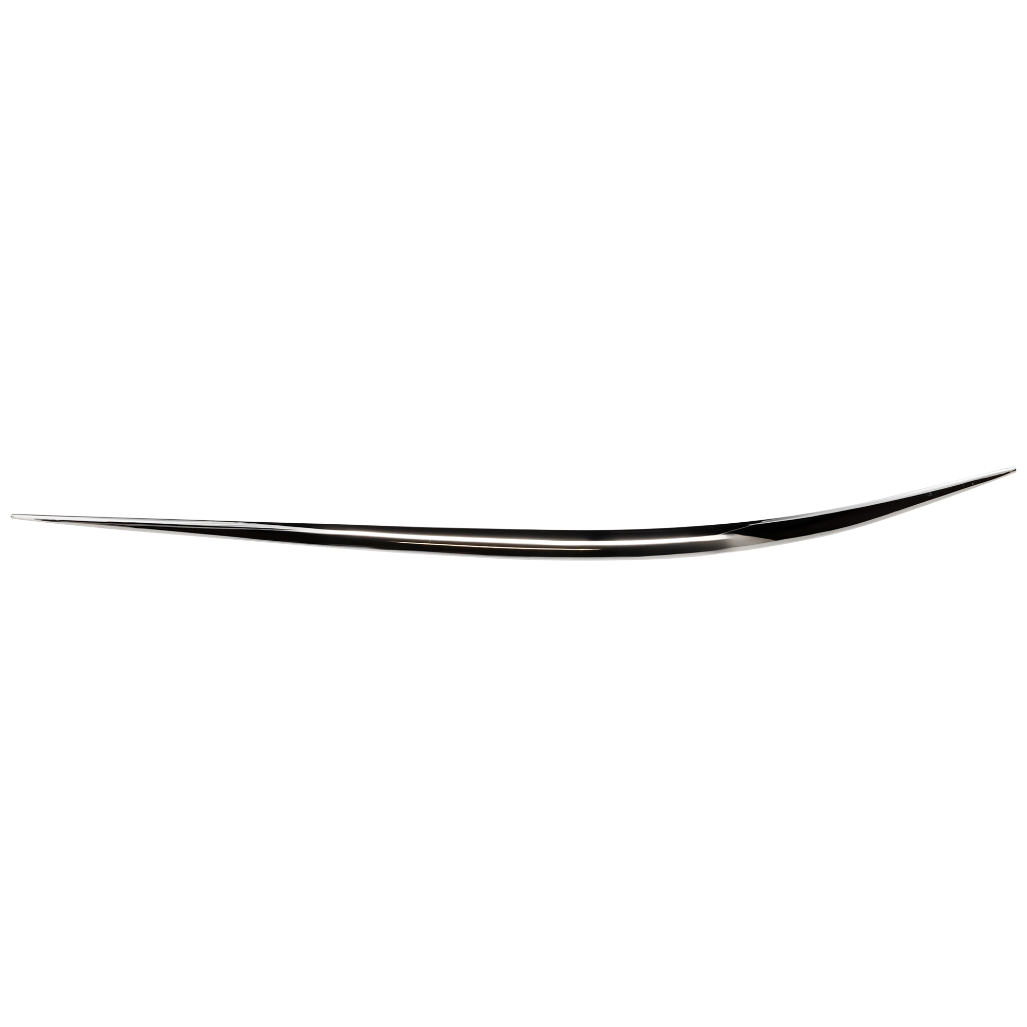 AM E CLASS 03-08 FRONT BUMPER MOLDING LH Plastic Chrome 211 Chassis SKU M016138 OEM Performance