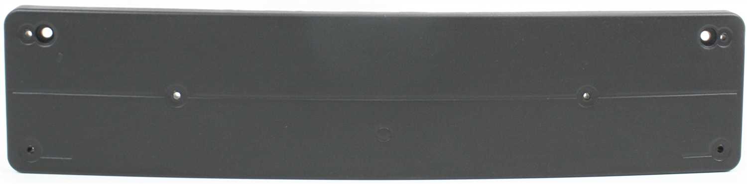 AM E350-06-06 FRONT LICENSE PLATE BRACKET Base Black w o Sport Package 211 Chassis Sedan Wagon SKU M017308 Partslink MB1068105 OEM 2118850781