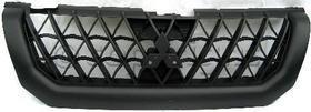 AM MONTERO SPORT 00-01 GRILLE Painted Black Shell and Insert SKU M070112 Partslink MI1200226 OEM MR607481