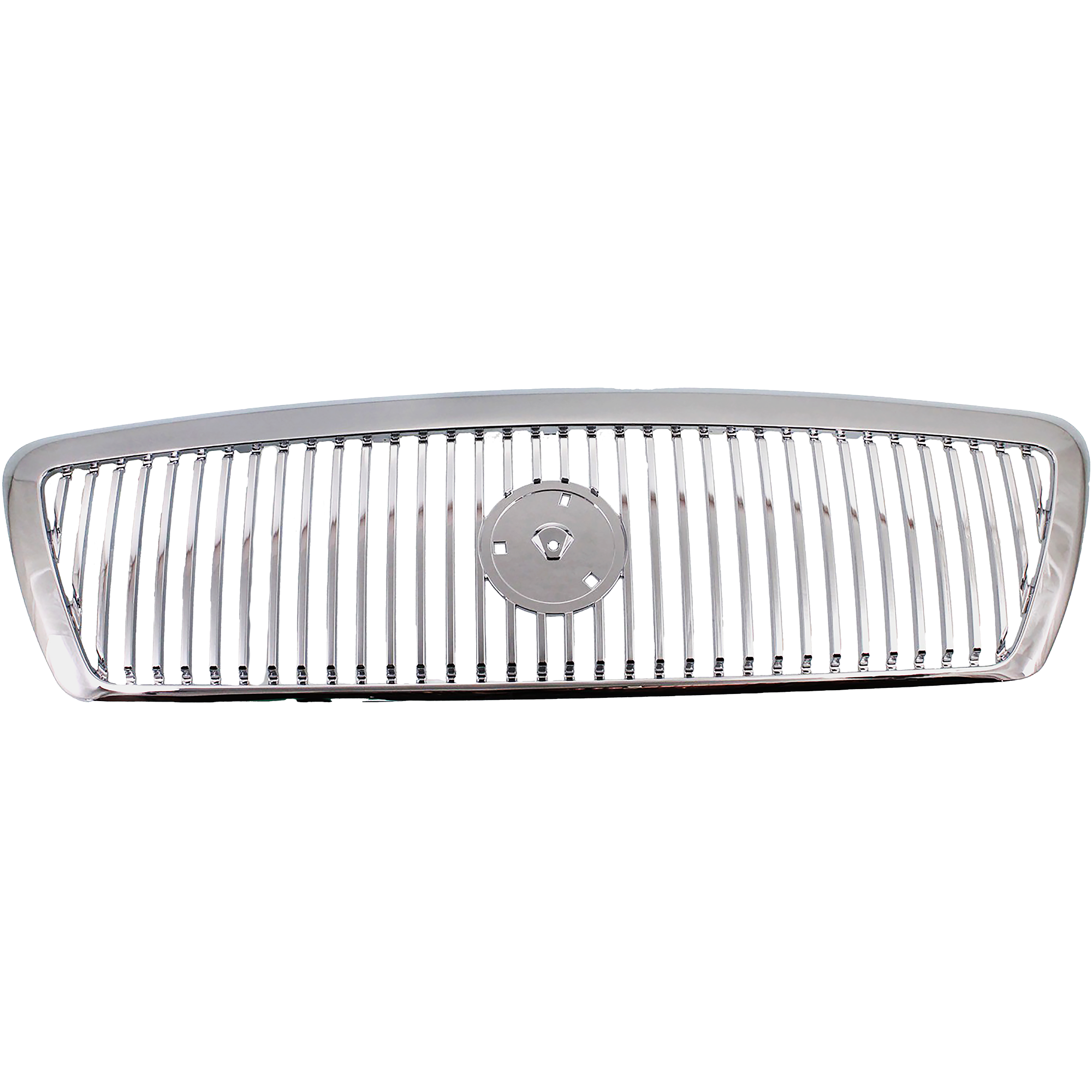 AM GRAND MARQUIS 03-05 GRILLE Chrome Shell and Insert Monotone Chrome w o Emblem SKU M070119 Partslink FO1200406 OEM 3W3Z8200AB