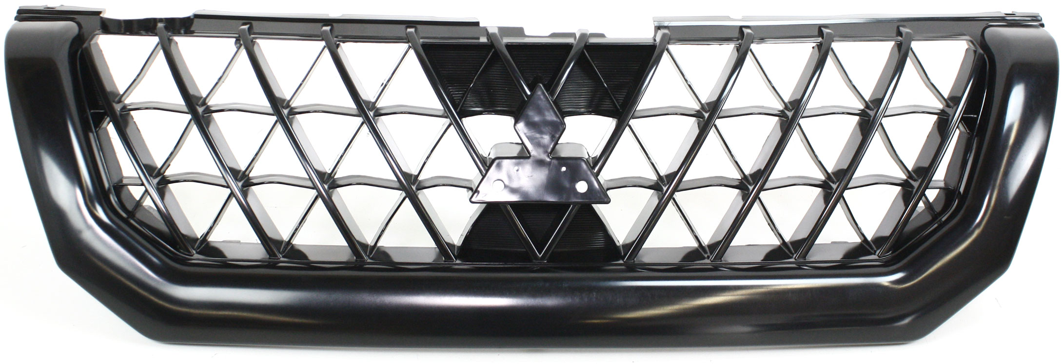 AM MONTERO SPORT 02-03 GRILLE Painted Black Shell and Insert SKU M070135 Partslink MI1200238 OEM MR634637