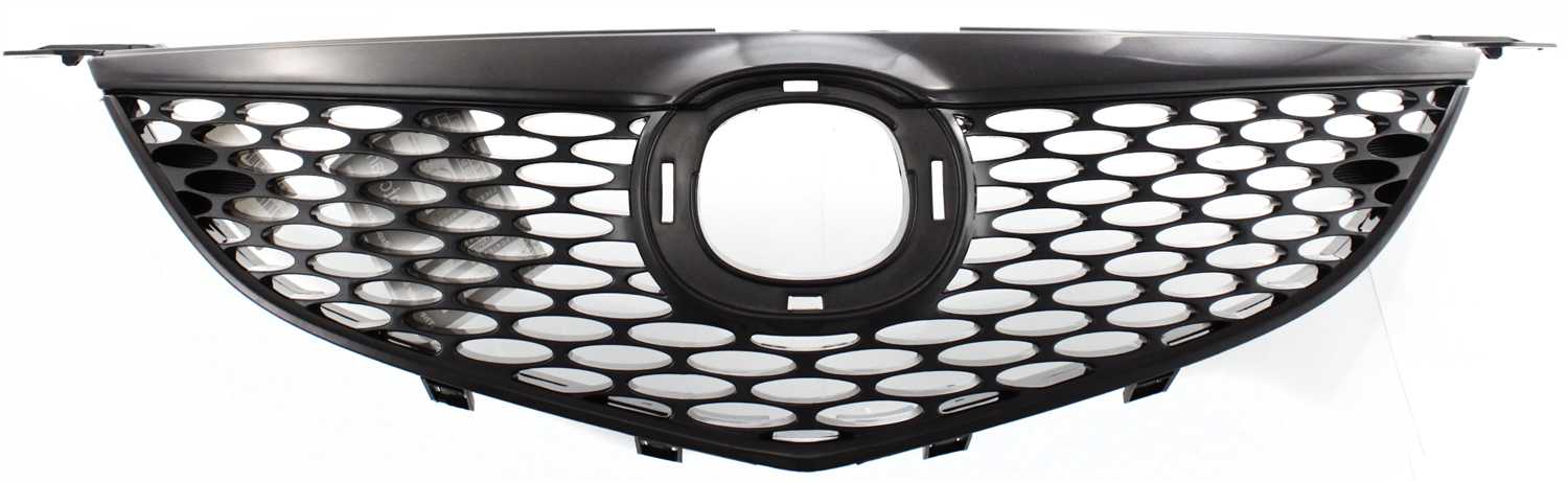 AM MAZDA 3-04-06 GRILLE Honeycomb Insert Black Shell and Insert w o Black Bar Standard Type Sedan SKU M070164 Partslink MA1200172 OEM BN8W50710B33