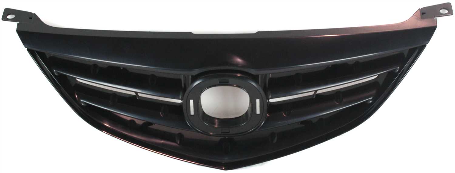 AM MAZDA 6-03-05 GRILLE Horizontal Bar Insert Paintable Shell and Insert Sport Type w o Turbo SKU M070166 Partslink MA1200173 OEM GM9A50711ACC