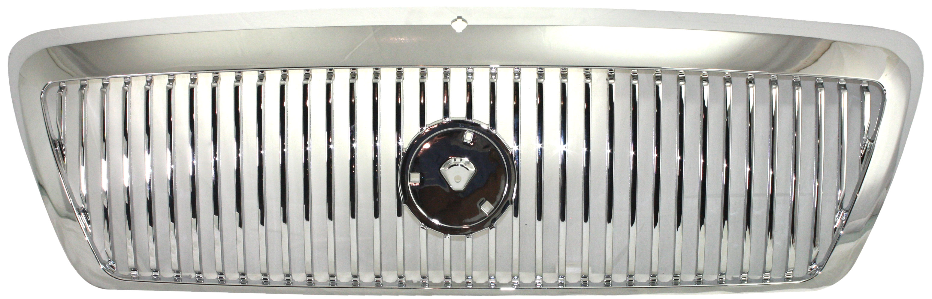 AM GRAND MARQUIS 03-05 GRILLE Chrome Shell and Insert Two Tone Chrome w o Emblem w Hole SKU M070183 Partslink FO1200505 OEM 4W3Z8200AB