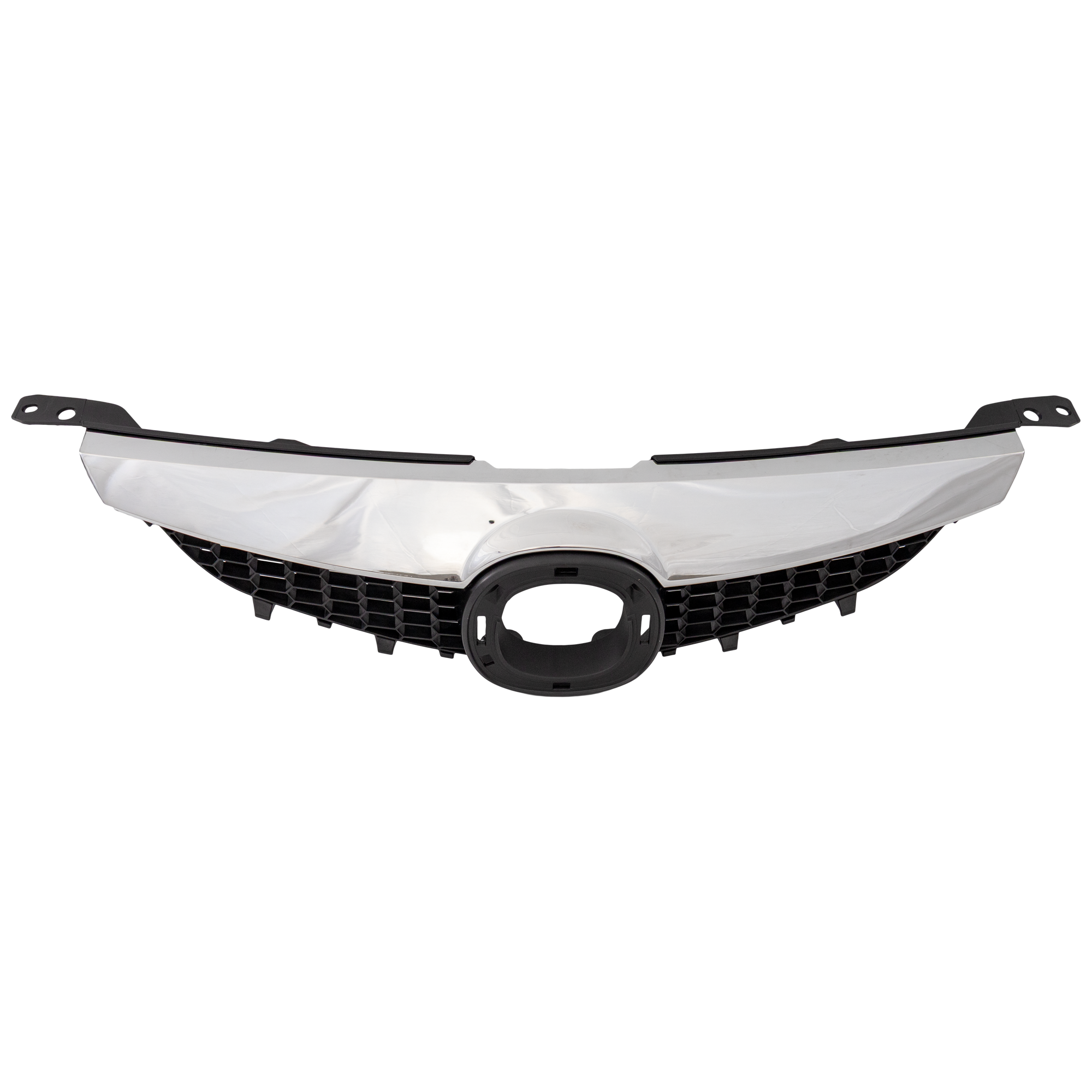 AM MAZDA 6-06-08 GRILLE STD Type Textured Black Shell and Insert w Chrome Upper Bar w o Turbo SKU M070189 Partslink MA1200175 OEM GP7B50710C