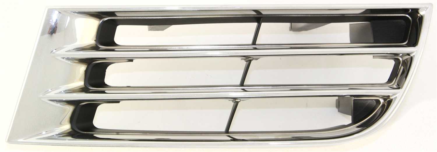 AM GALANT 02-03 GRILLE RH Plastic Chrome Shell Painted Black Insert SKU M070305 Partslink MI1200237 OEM MR520737