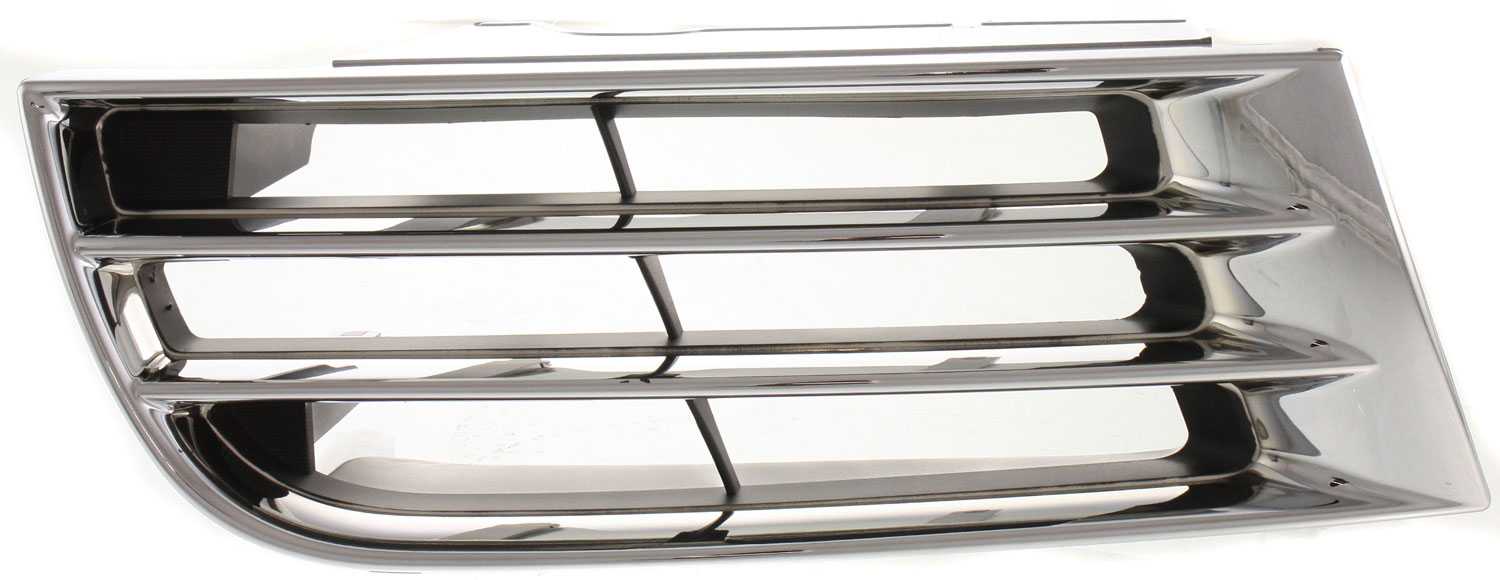 AM GALANT 02-03 GRILLE LH Plastic Chrome Shell Painted Black Insert SKU M070306 Partslink MI1200236 OEM MR520738