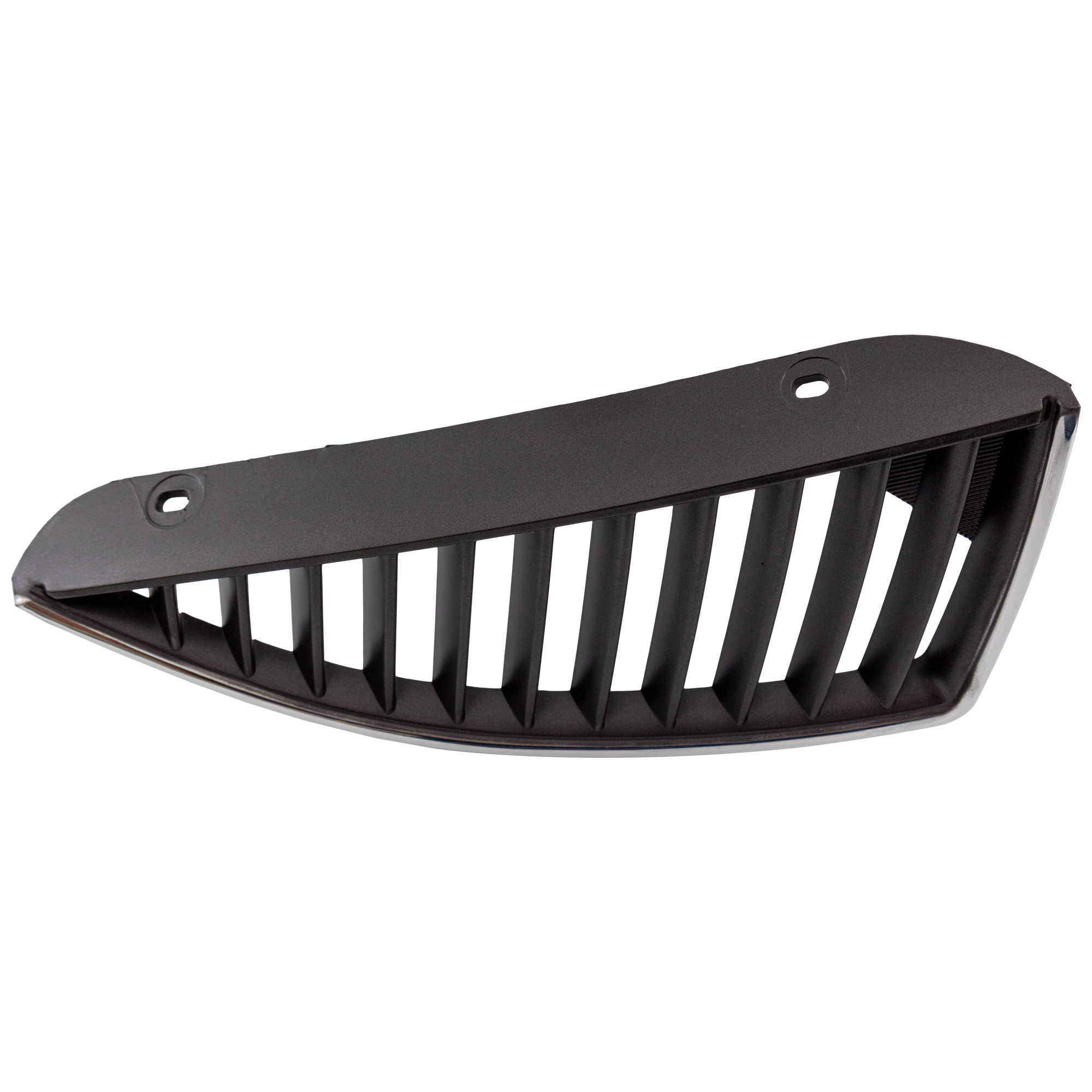 AM LANCER 04-05 GRILLE RH Chrome Shell Silver Black Insert Sedan 11 Strip Exc. Eclipse Model SKU M070315 Partslink MI1200249 OEM MN161114