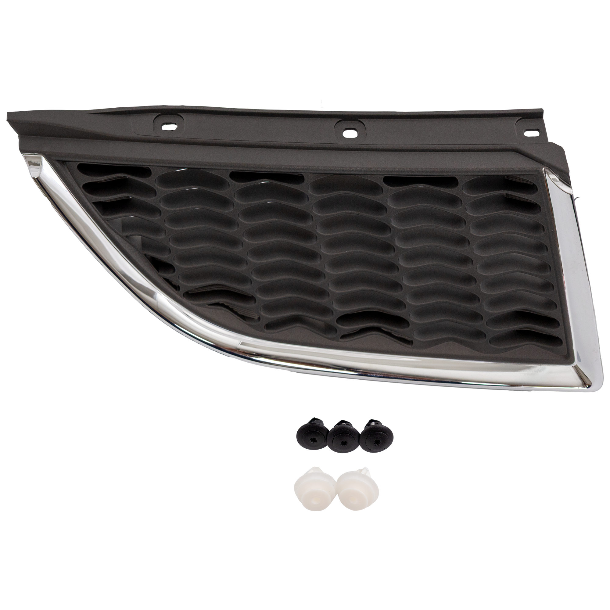 AM GALANT 04-06 GRILLE RH Plastic Chrome Shell Painted Silver Gray Insert USA Type SKU M070325 Partslink MI1200251 OEM MN161846HA