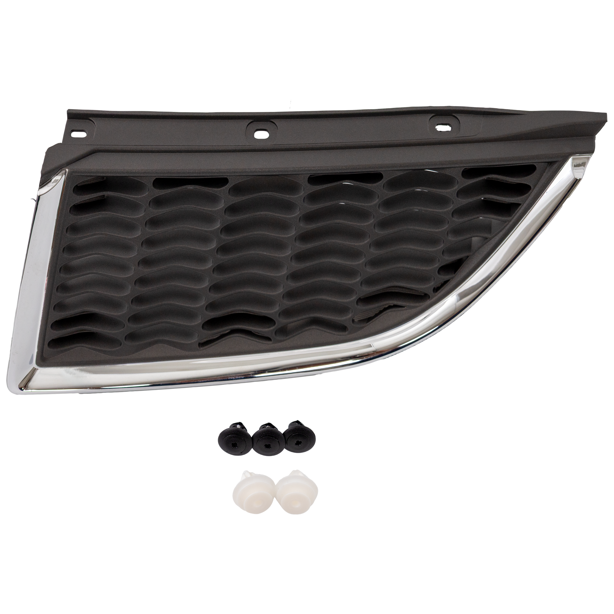 AM GALANT 04-06 GRILLE LH Plastic Chrome Shell Painted Silver Gray Insert USA Type SKU M070326 Partslink MI1200250 OEM MN161845HA