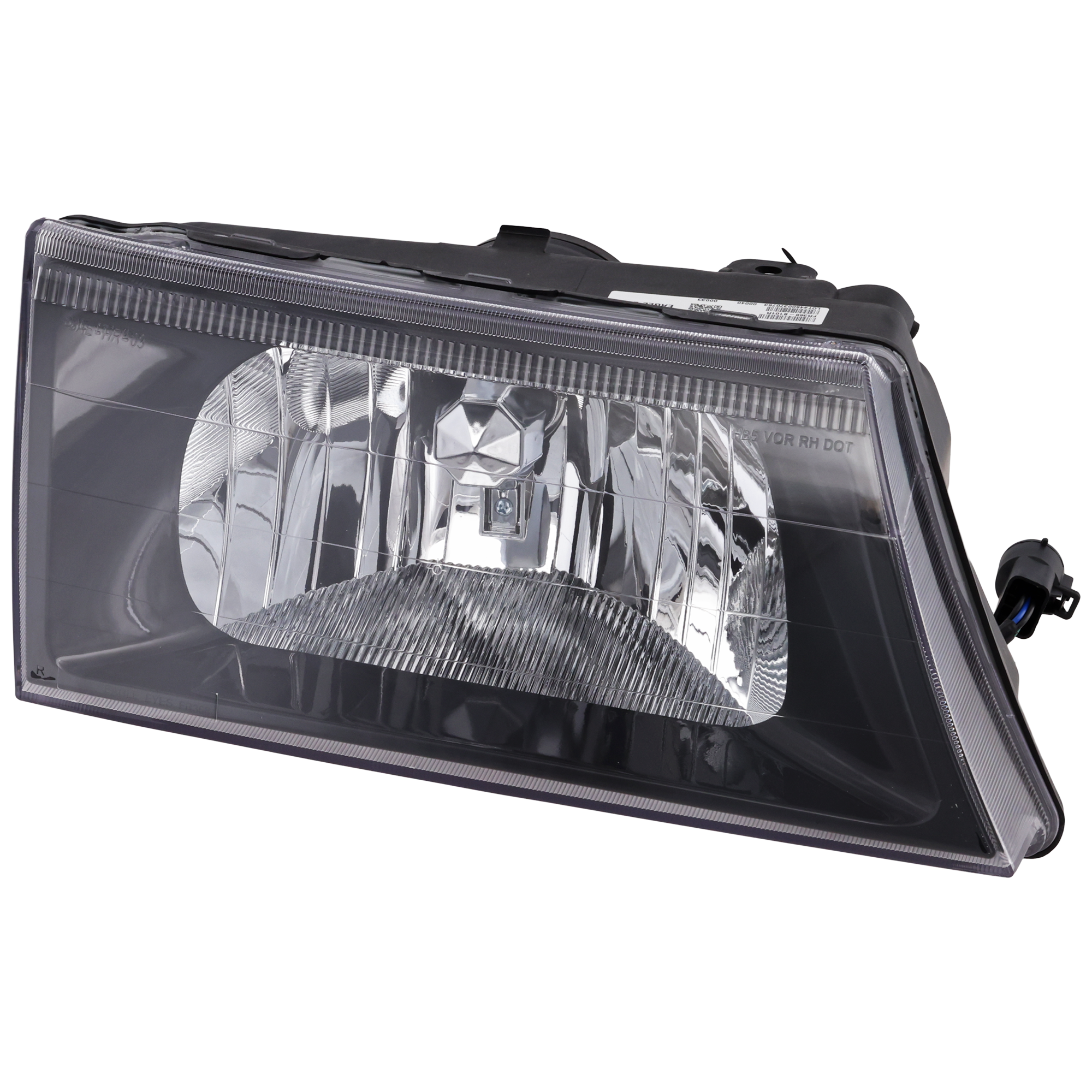 AM MARAUDER 03-04 HEAD LAMP RH Assembly Halogen Black Interior SKU M100101 OEM 3W3Z13008CA PFM