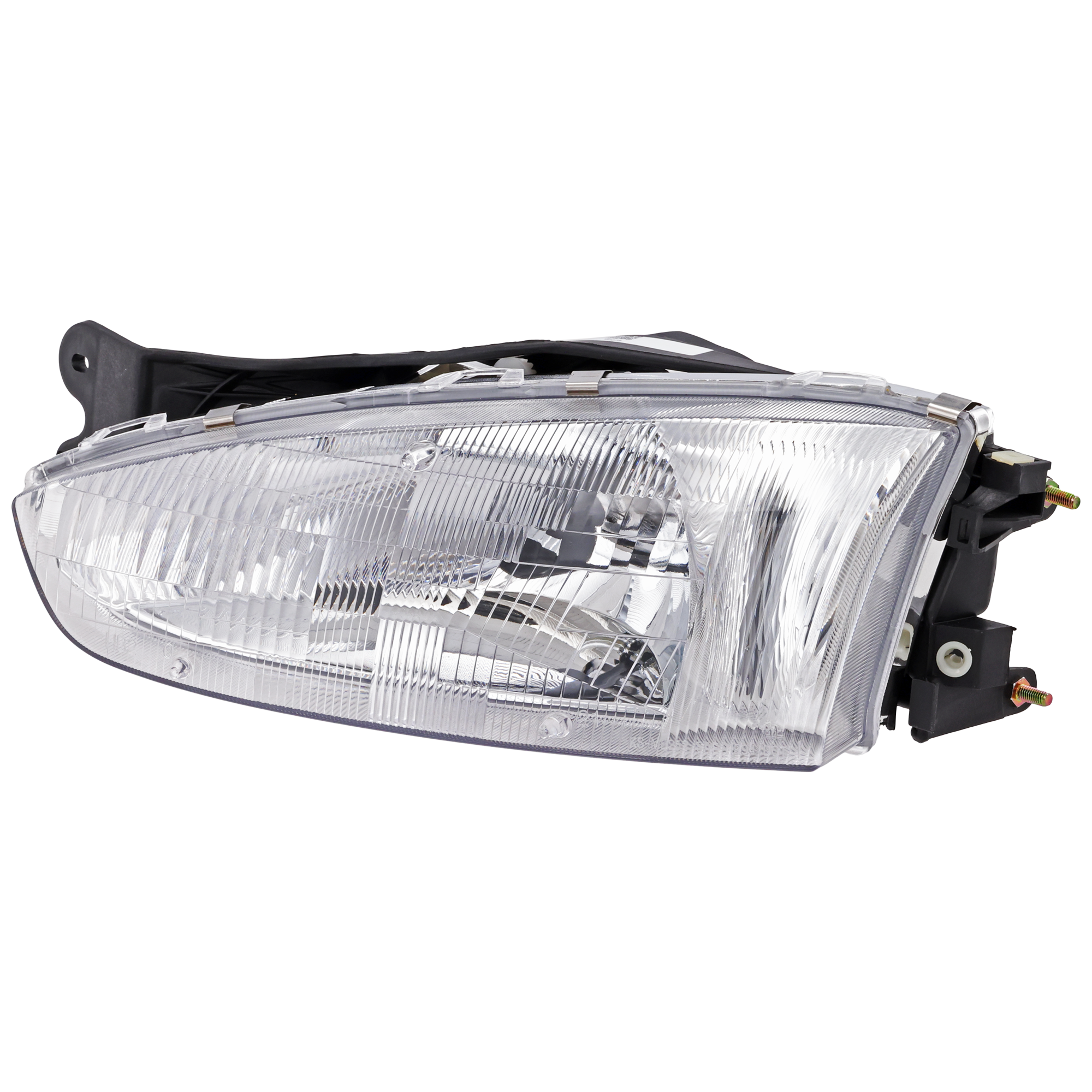 AM MIRAGE 97-02 HEAD LAMP LH Assembly Halogen Coupe SKU M100118 Partslink MI2502110 OEM MR296307