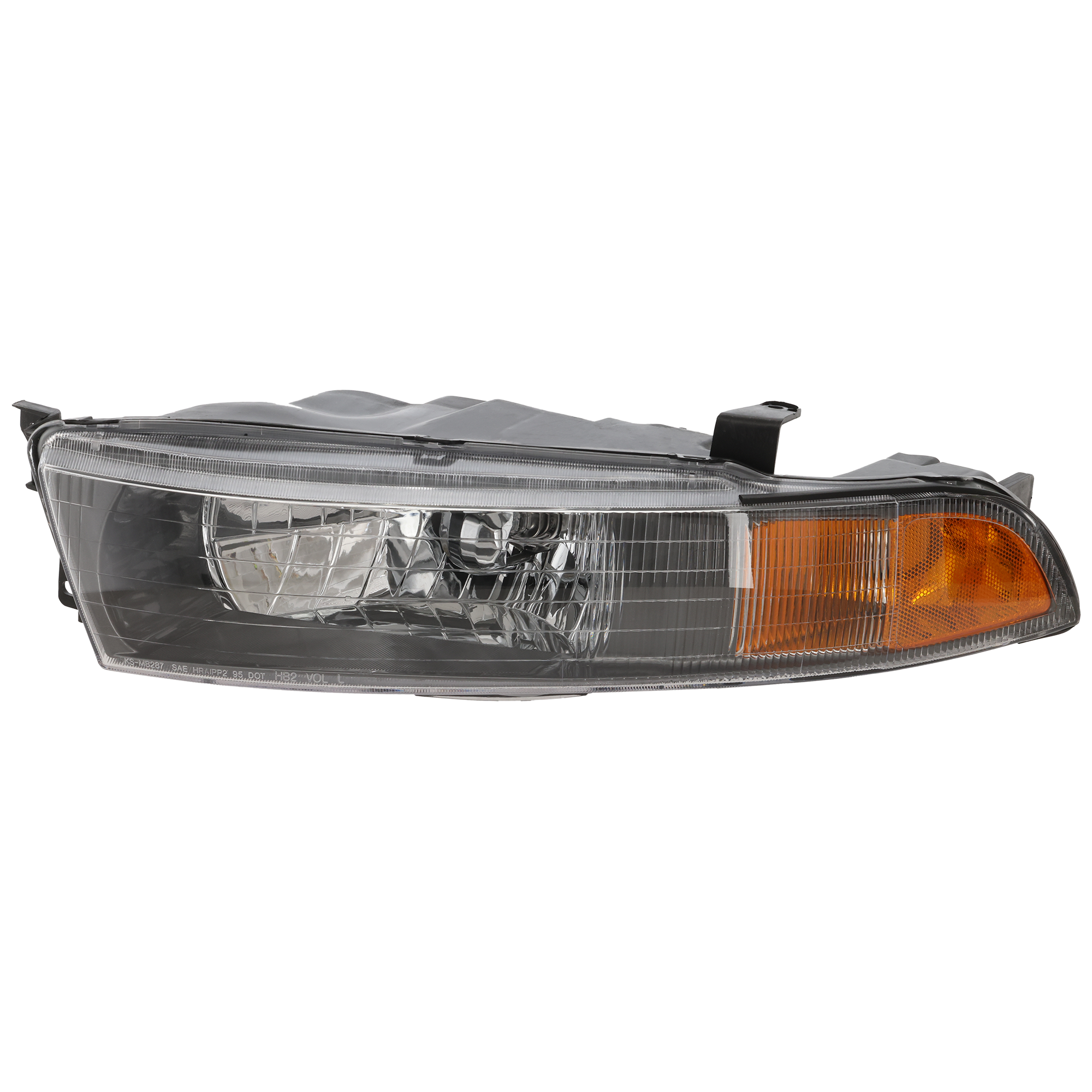 AM GALANT 02-03 HEAD LAMP LH Assembly Halogen SKU M100120 Partslink MI2502122 OEM MR972843
