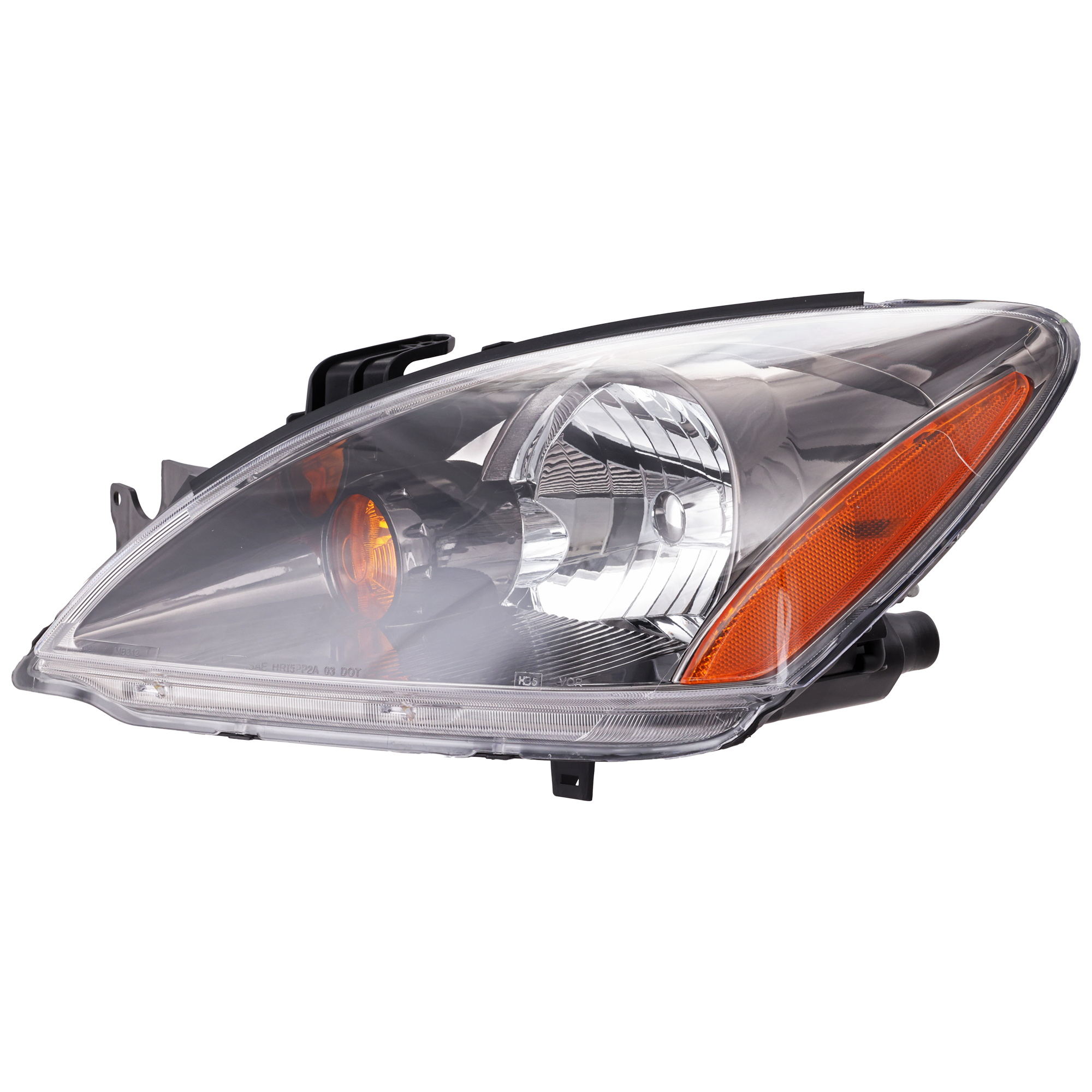 AM LANCER 04-07 HEAD LAMP LH Assembly Halogen Exc. Evolution Model Sedan Wagon SKU M100142 Partslink MI2502135 OEM MN154899
