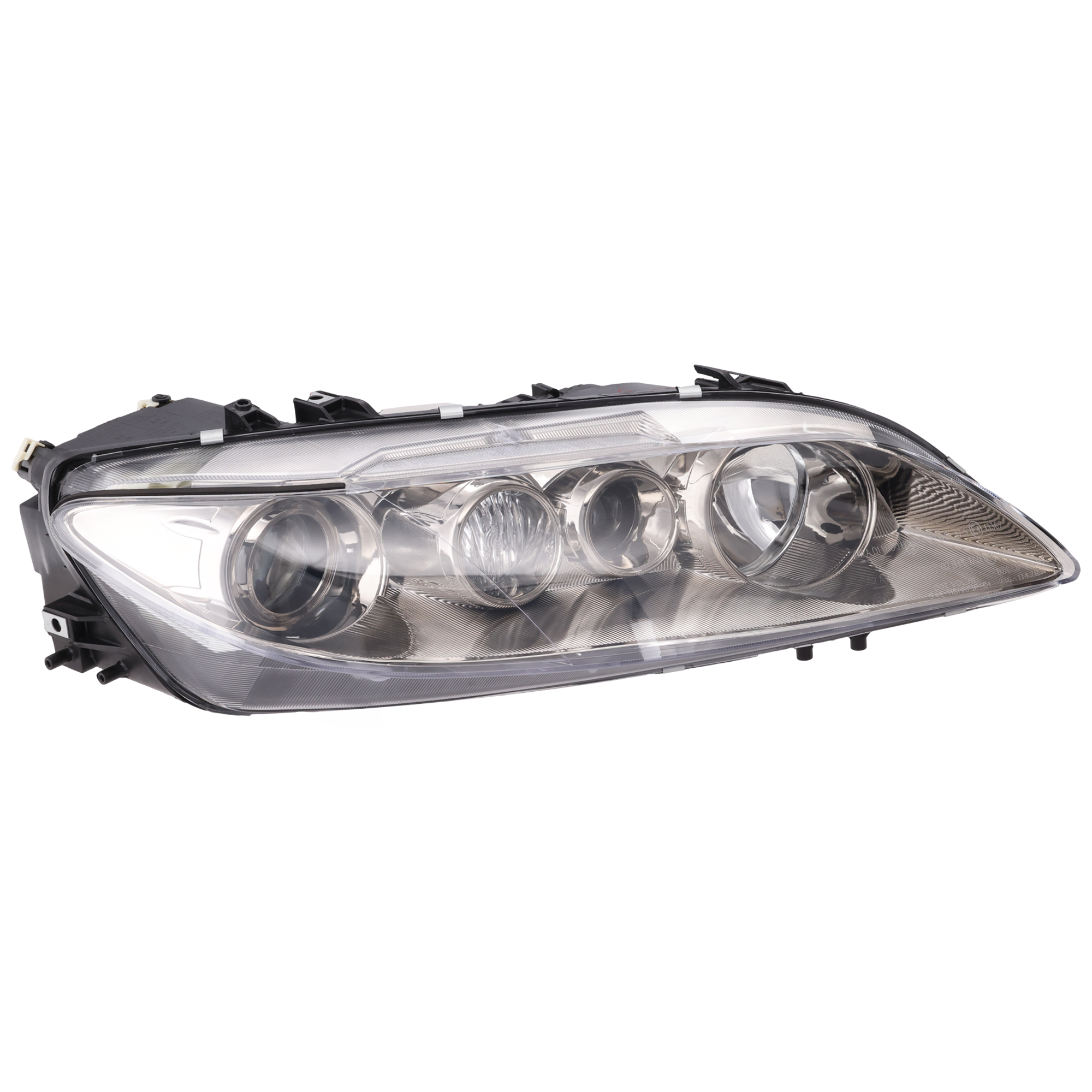 AM MAZDA 6-03-05 HEAD LAMP RH Lens and Housing w o Fog Lights SKU M100157 Partslink MA2503125 OEM GK2A510K0E