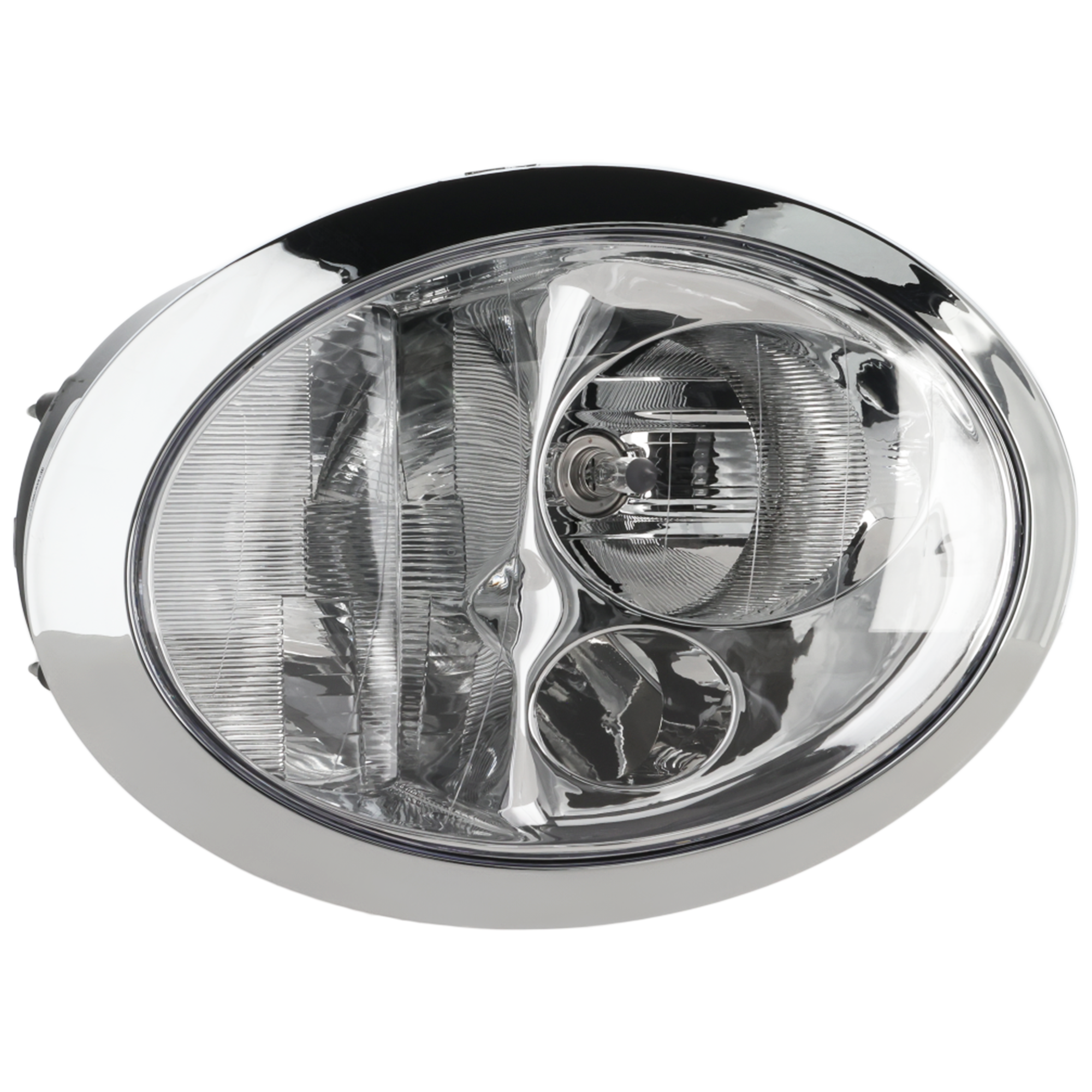 AM COOPER 02-04 HEAD LAMP RH Assembly Halogen w o Headlight Washer Base S Models SKU M100167 Partslink MC2503101 OEM 63126911706