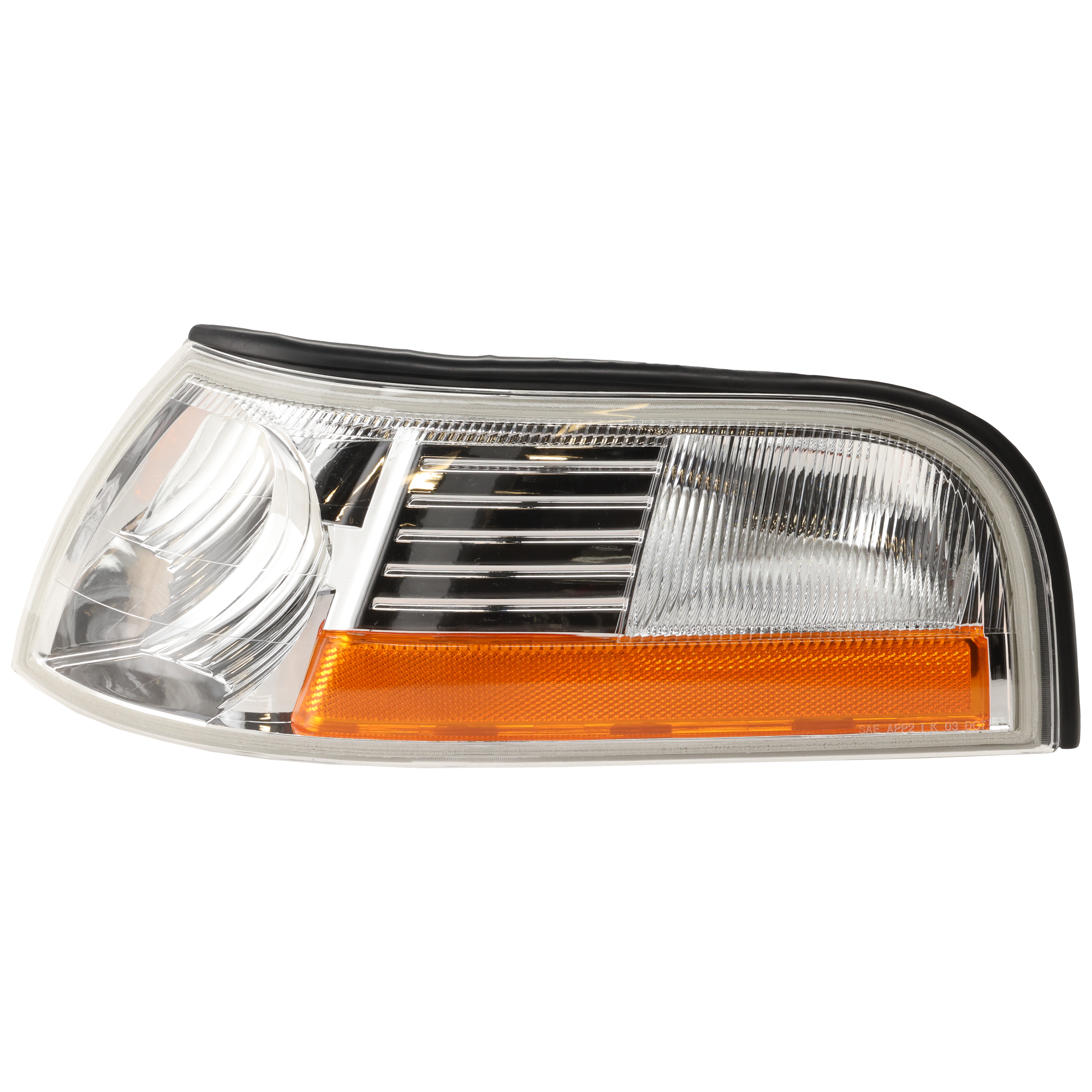 AM GRAND MARQUIS 03-05 CORNER LAMP LH Lens and Housing SKU M104102 Partslink FO2520171 OEM 3W3Z13201AA
