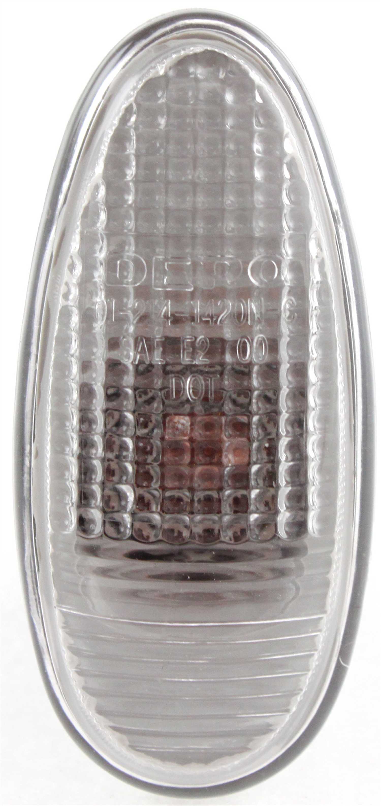 AM LANCER 02-06 FRONT SIDE MARKER LAMP RH=LH Assembly Side Repeater SKU M104902 Partslink MI2570101 OEM MR522027