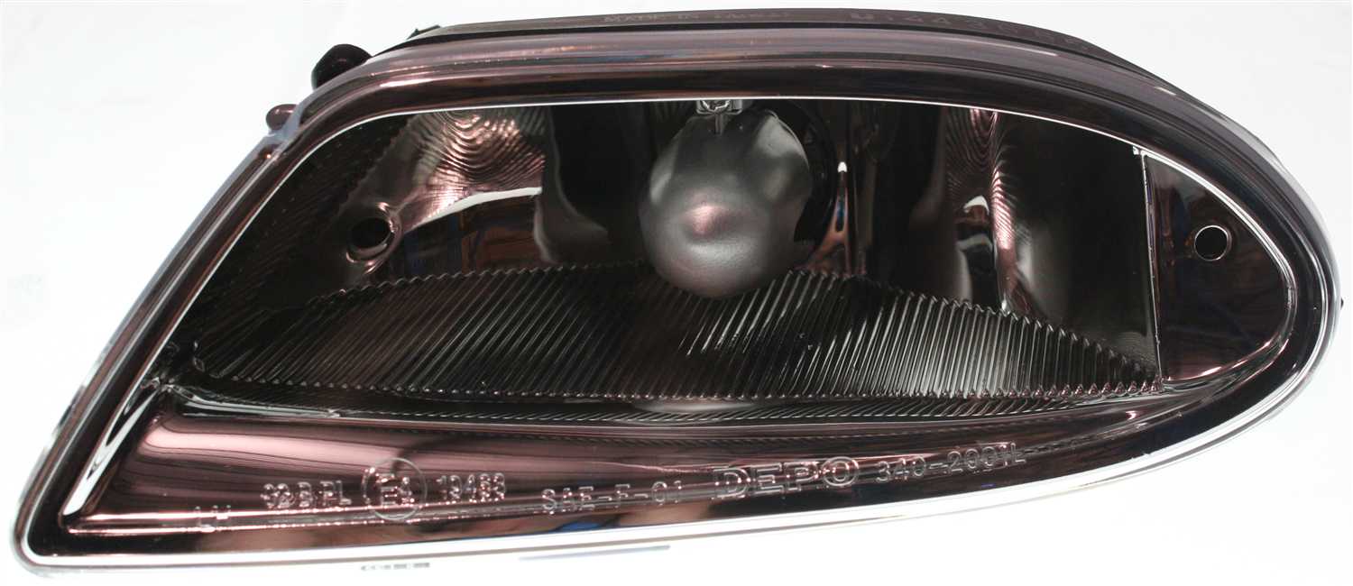 AM M CLASS 98-05 FRONT FOG LAMP LH Assembly Rectangle Type SKU M107538 Partslink MB2592104 OEM 1638200328