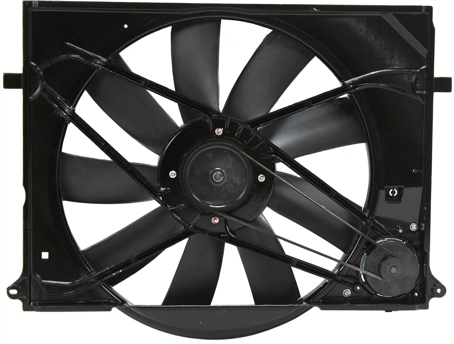 AM S CLASS 00-02 RADIATOR FAN SHROUD ASSEMBLY Until Vin A229601 SKU M160940 Partslink MB3115113 OEM 2205000093