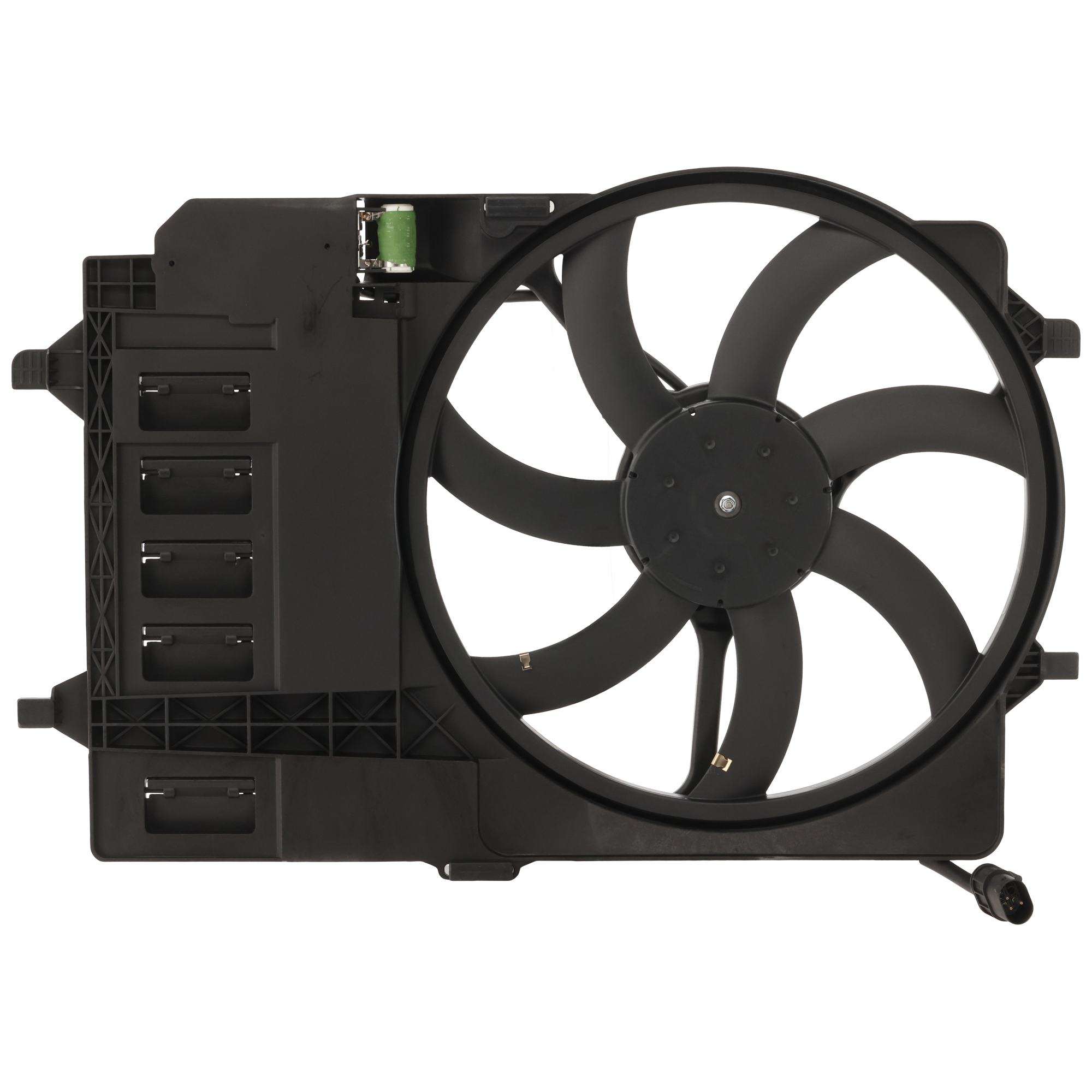 AM COOPER 03-08 RADIATOR FAN ASSEMBLY Convertible Hatchback 03-06 From 3-03 SKU M160957 Partslink MC3115102 OEM 17117541092
