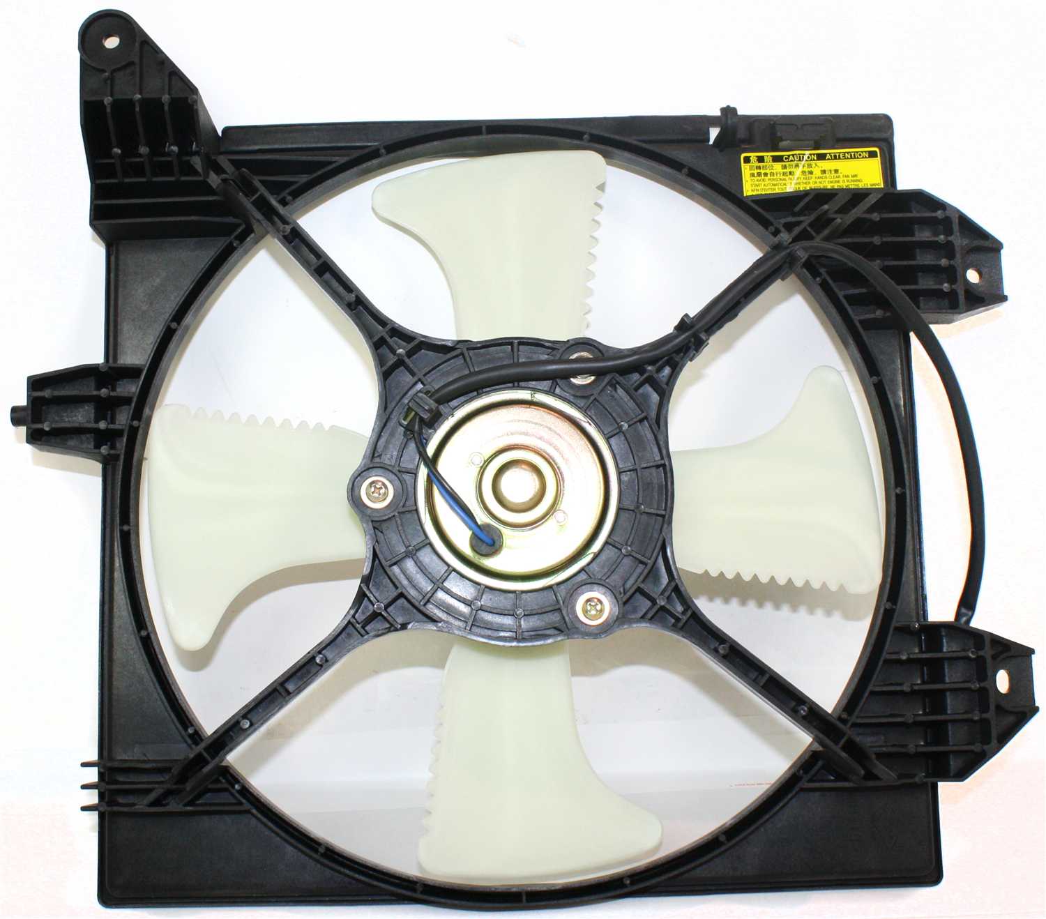 AM LANCER 02-07 A C FAN SHROUD ASSEMBLY 2.0L Eng. Except Evolution Model SKU M190917 Partslink MI3113111 OEM MN185142