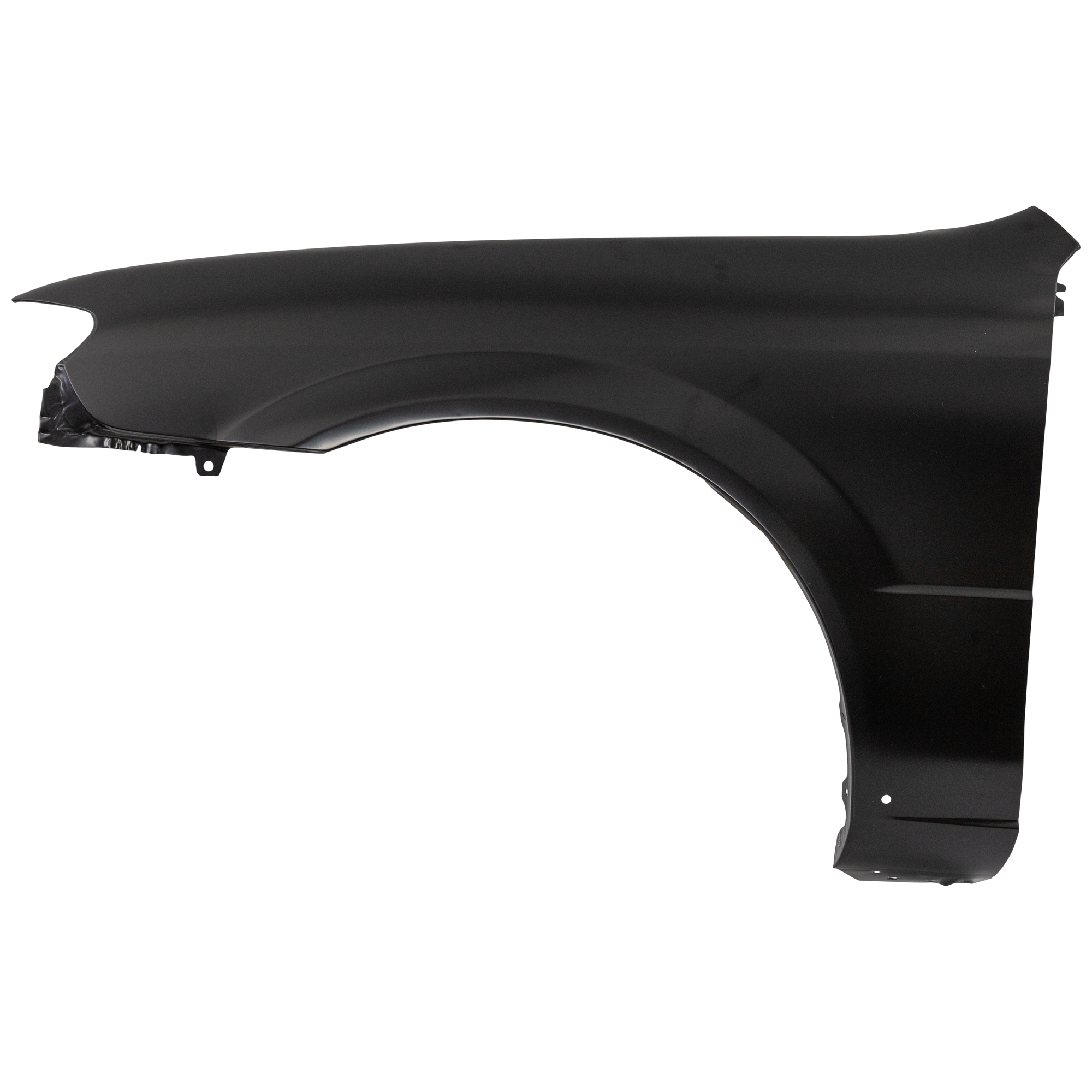 AM PROTEGE5-02-03 FRONT FENDER LH Primed Hatchback w o Signal Light Hole SKU M220130 Partslink MA1240151 OEM BN5V52211