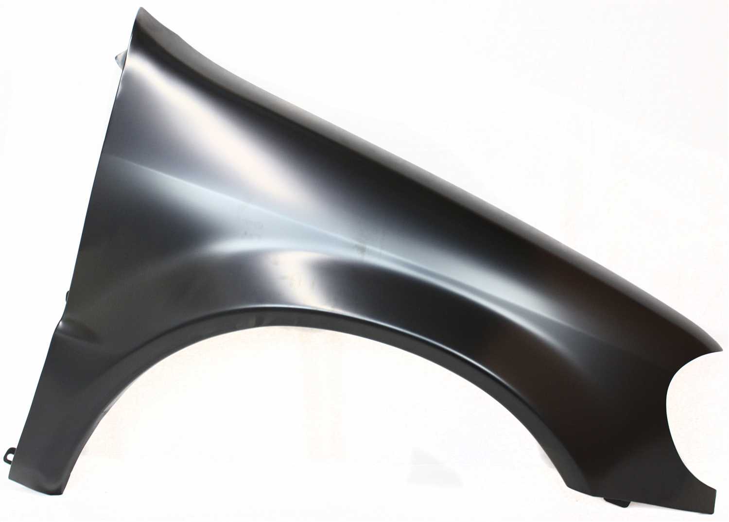 AM ML CLASS 02-05 FRONT FENDER RH Primed w o Side Light Hole 163 Chassis SKU M220135 Partslink MB1241128 OEM 1638802006