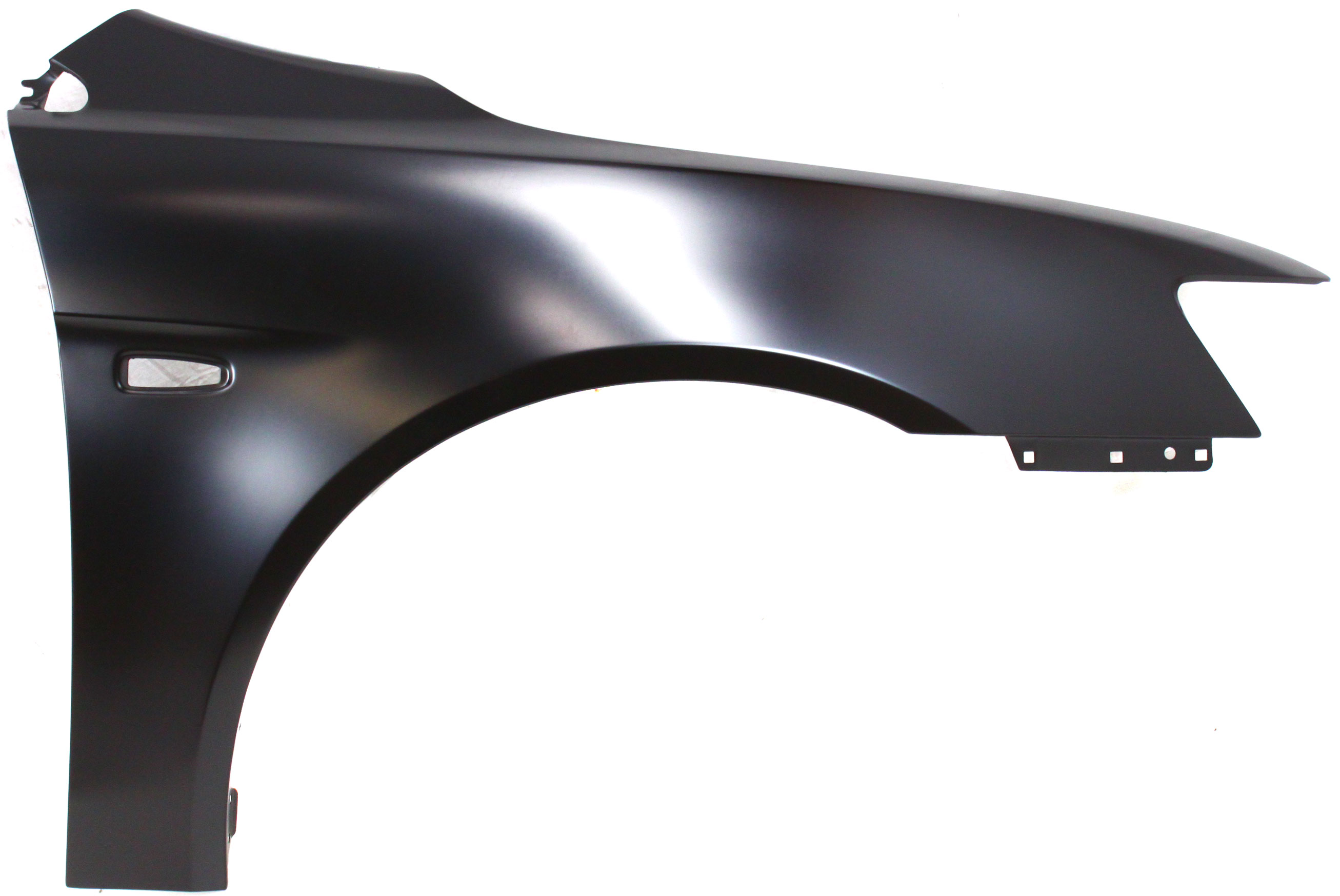 AM LANCER 08-11 FRONT FENDER RH Primed w Signal Light Hole CAPA SKU M220195Q Partslink MI1241170C OEM 5220C528