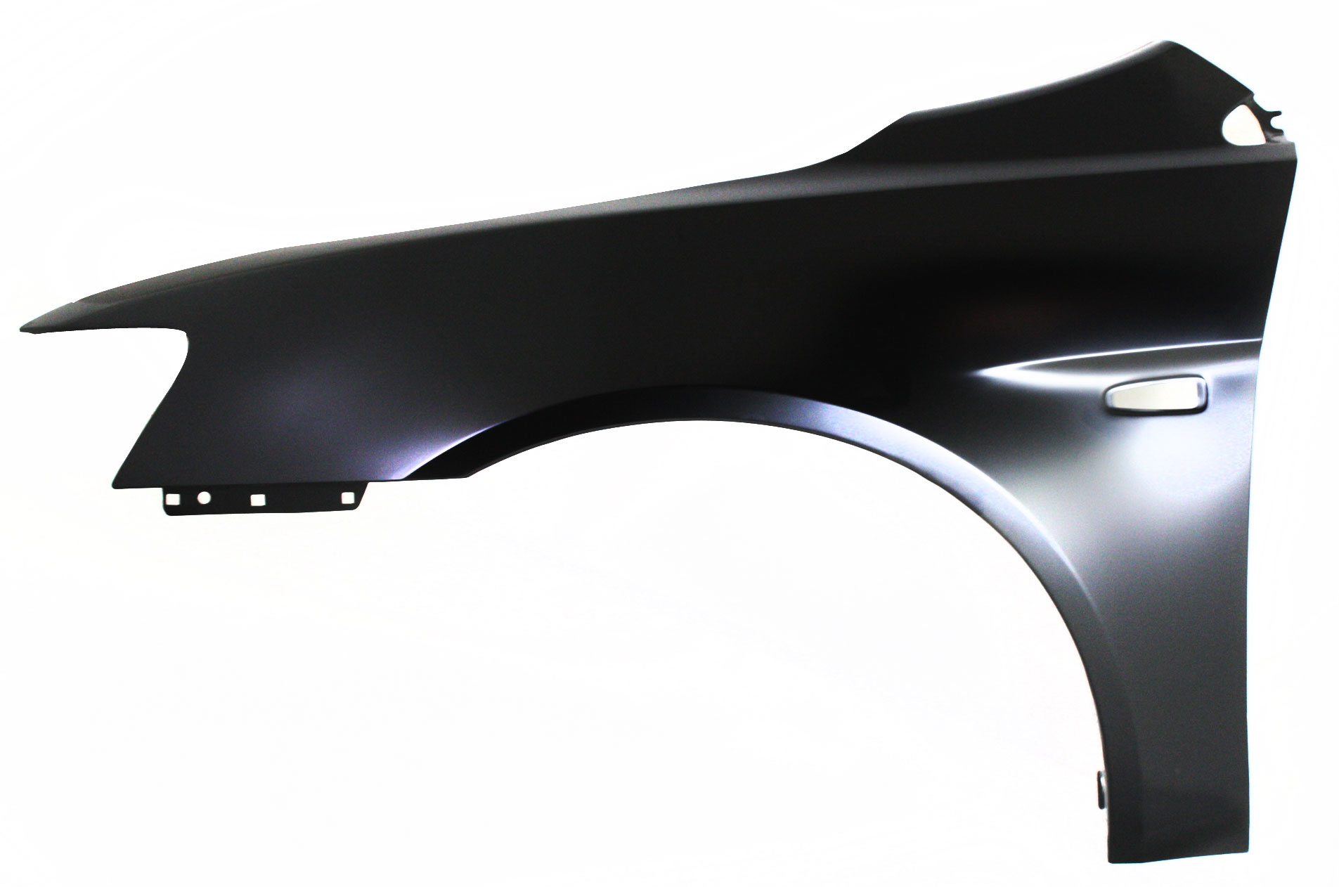AM LANCER 08-11 FRONT FENDER LH Primed w Signal Light Hole CAPA SKU M220196Q Partslink MI1240170C OEM 5220C527