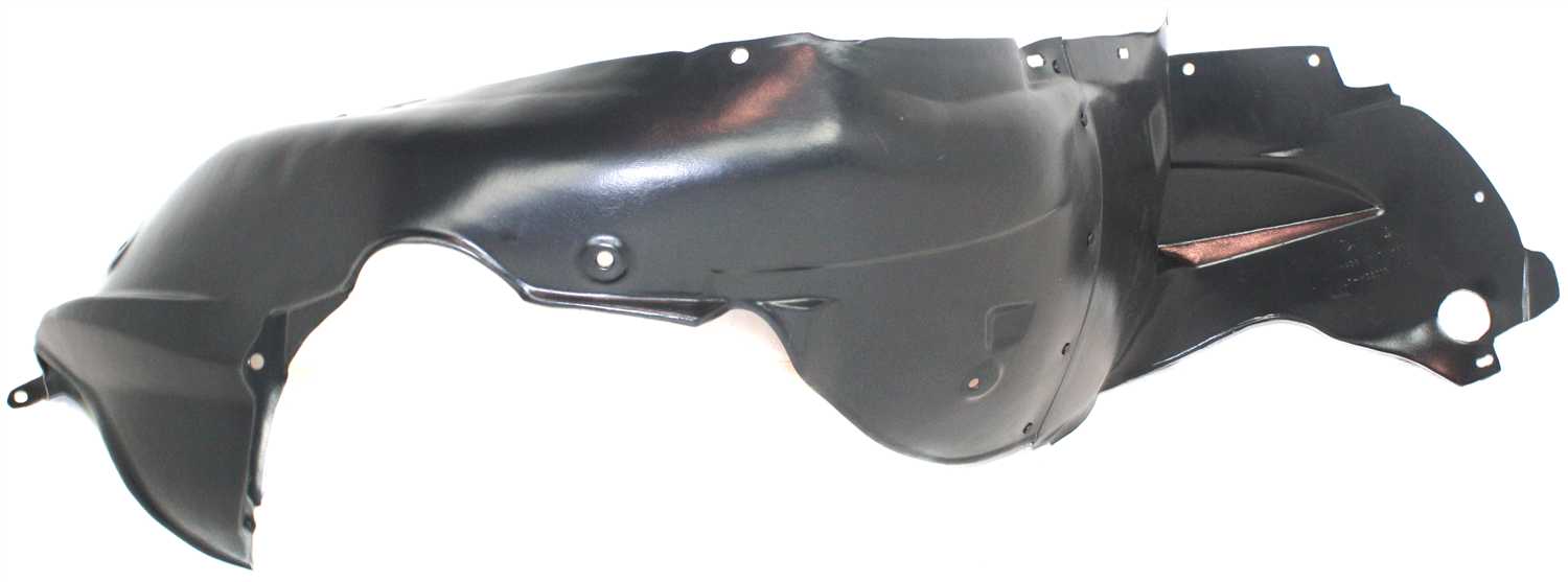 AM MAZDA 6-03-04 FRONT FENDER LINER LH w Spoiler SKU M222170 Partslink MA1248117 OEM GK2C56140K