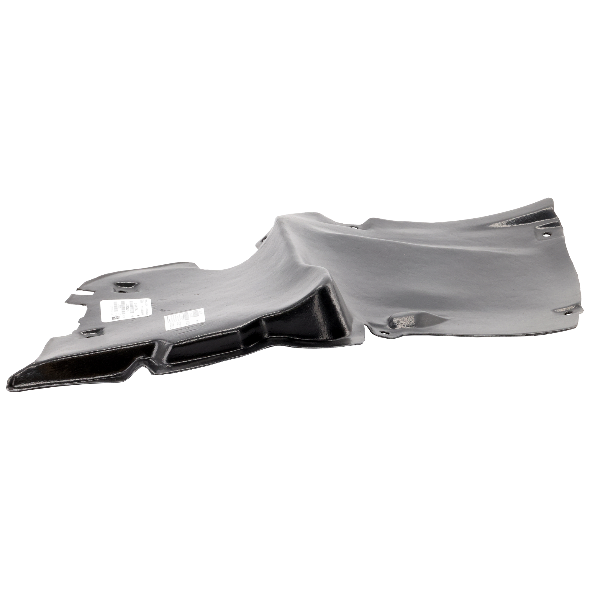 AM C CLASS 02-05 FRONT FENDER LINER LH Front Lower Section Coupe SKU M222198 Partslink MB1248112 OEM 2038841522