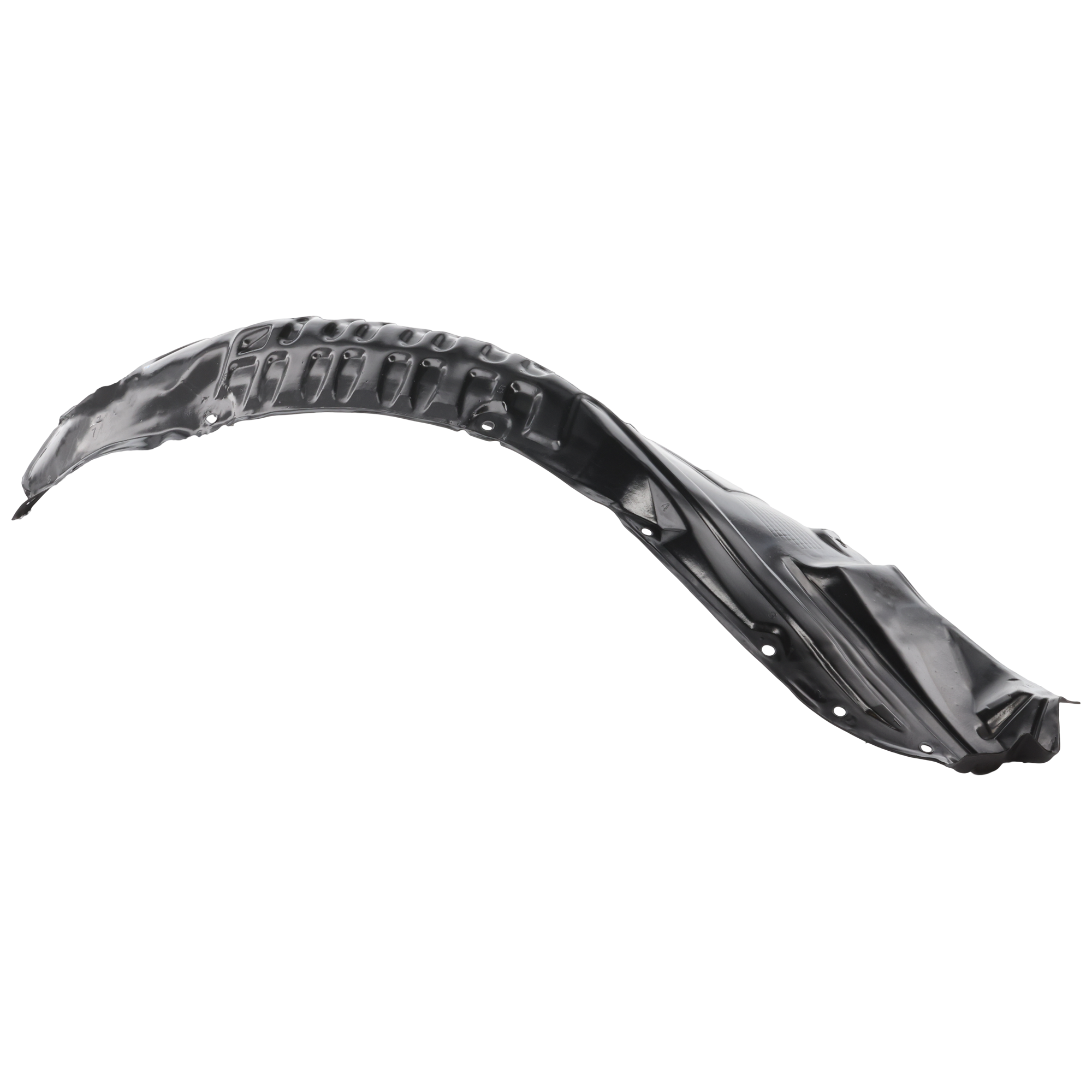 AM RX 8-04-08 FRONT FENDER LINER LH Rear Section SKU M222318 Partslink MA1248128 OEM F1515614Z