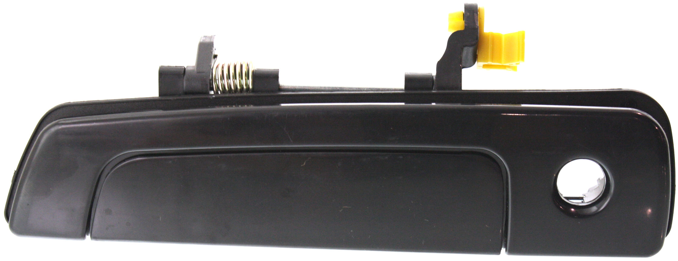 AM MIRAGE 97-02 ECLIPSE 00-05 FRONT EXTERIOR DOOR HANDLE LH Smooth Black w Keyhole SKU M462108 Partslink MI1310103 OEM MR271867
