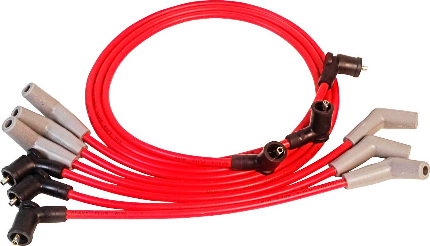 AM Wire Set 8.5mm Super Conductor Ford Mustang 3.8L 01-04 SKU M4632889
