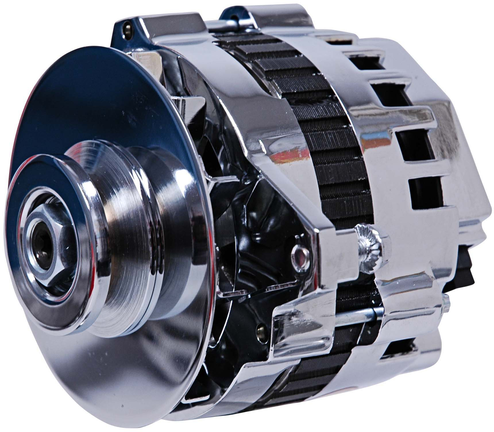 AM DynaForce Alternator 160 Amp Chrome Straight Mount DynaForce Alternator 160 Amp Chrome Straight Mount SKU M465362