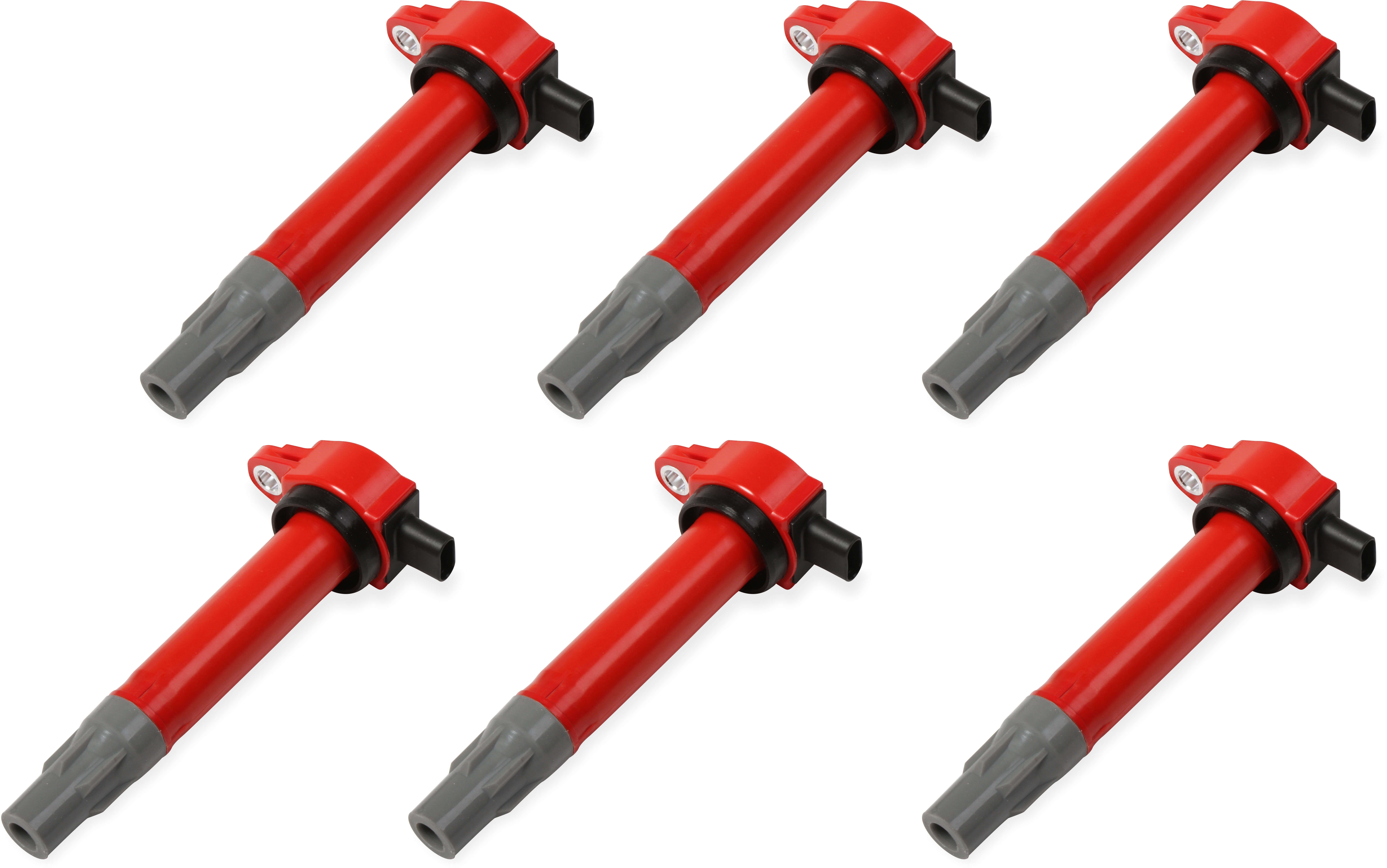 AM Coils Red Chrysler V6-06-10-6 Pack MSD Blaster SKU M4682726