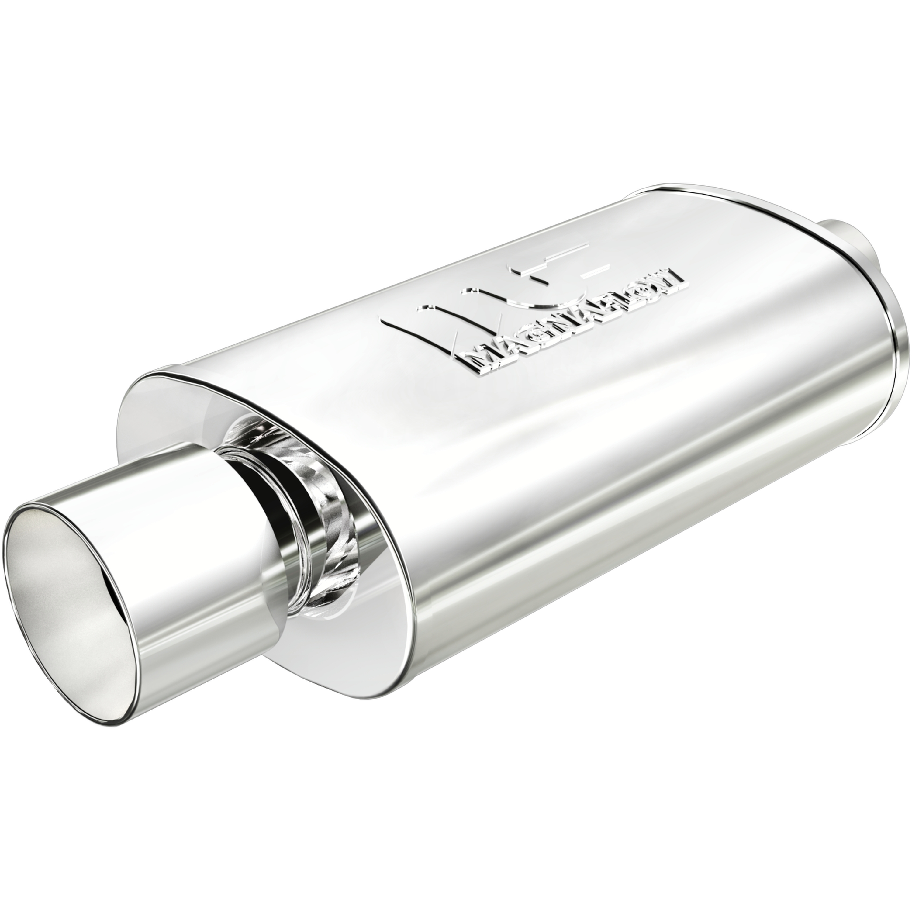 AM Muffler W Tip Mag SS 14X5X8-2.25-4. SKU M6614832