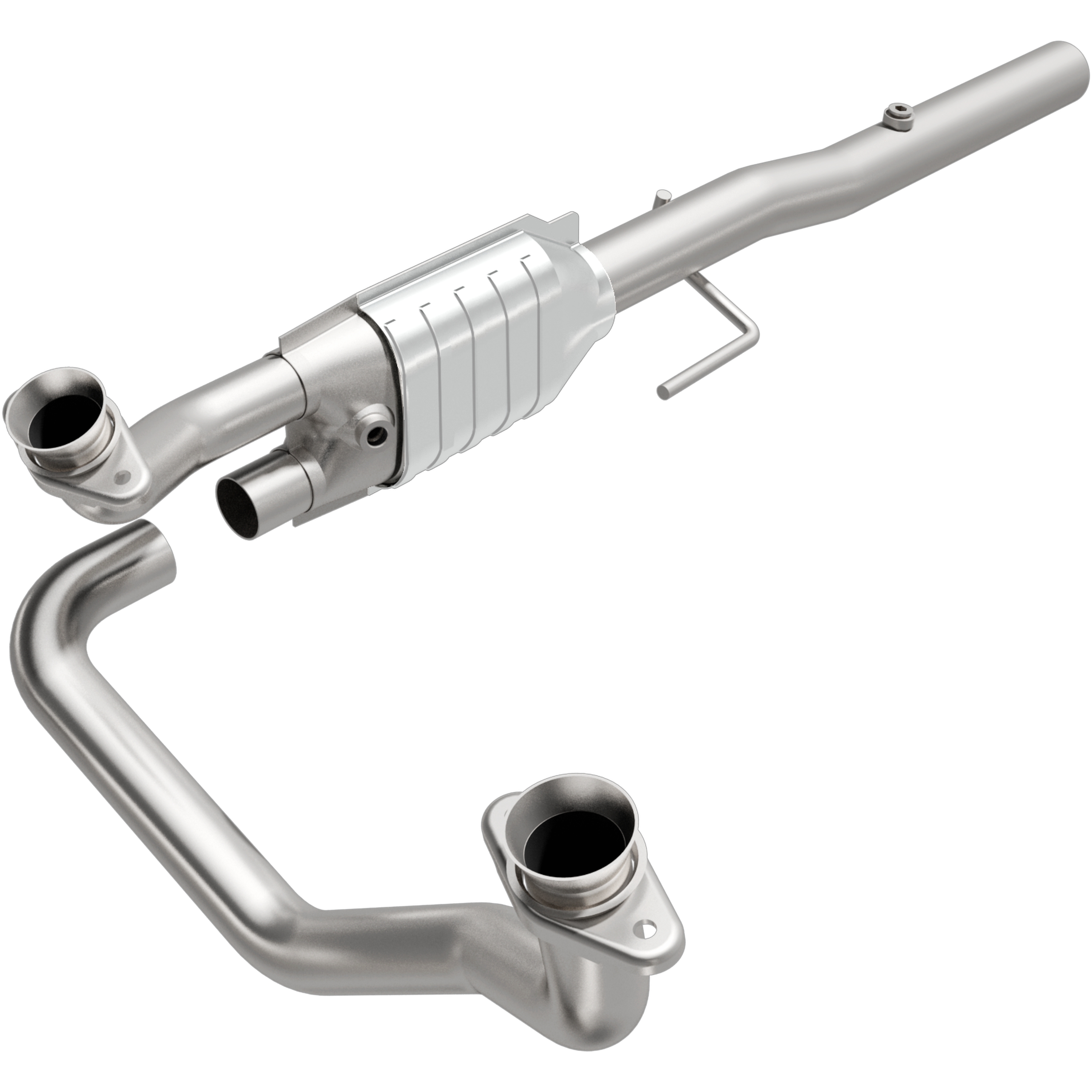 AM V6 V8-49 State Legal Direct Fit Stainless Steel Tubing 49.75 in. L SKU M6623285 OEM 645926-50505-9666-20303