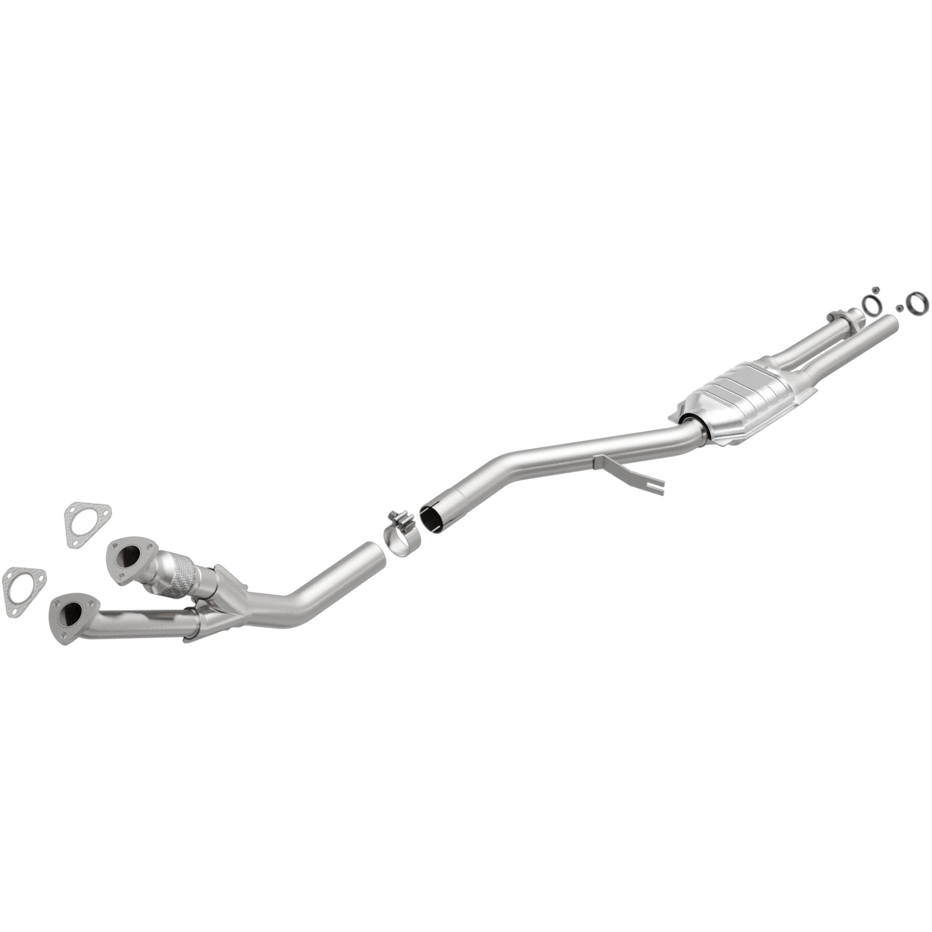 AM L6-2.5L 49 State Legal Direct Fit Stainless Steel Tubing 76 in. L SKU M6623554 OEM 645939-16015