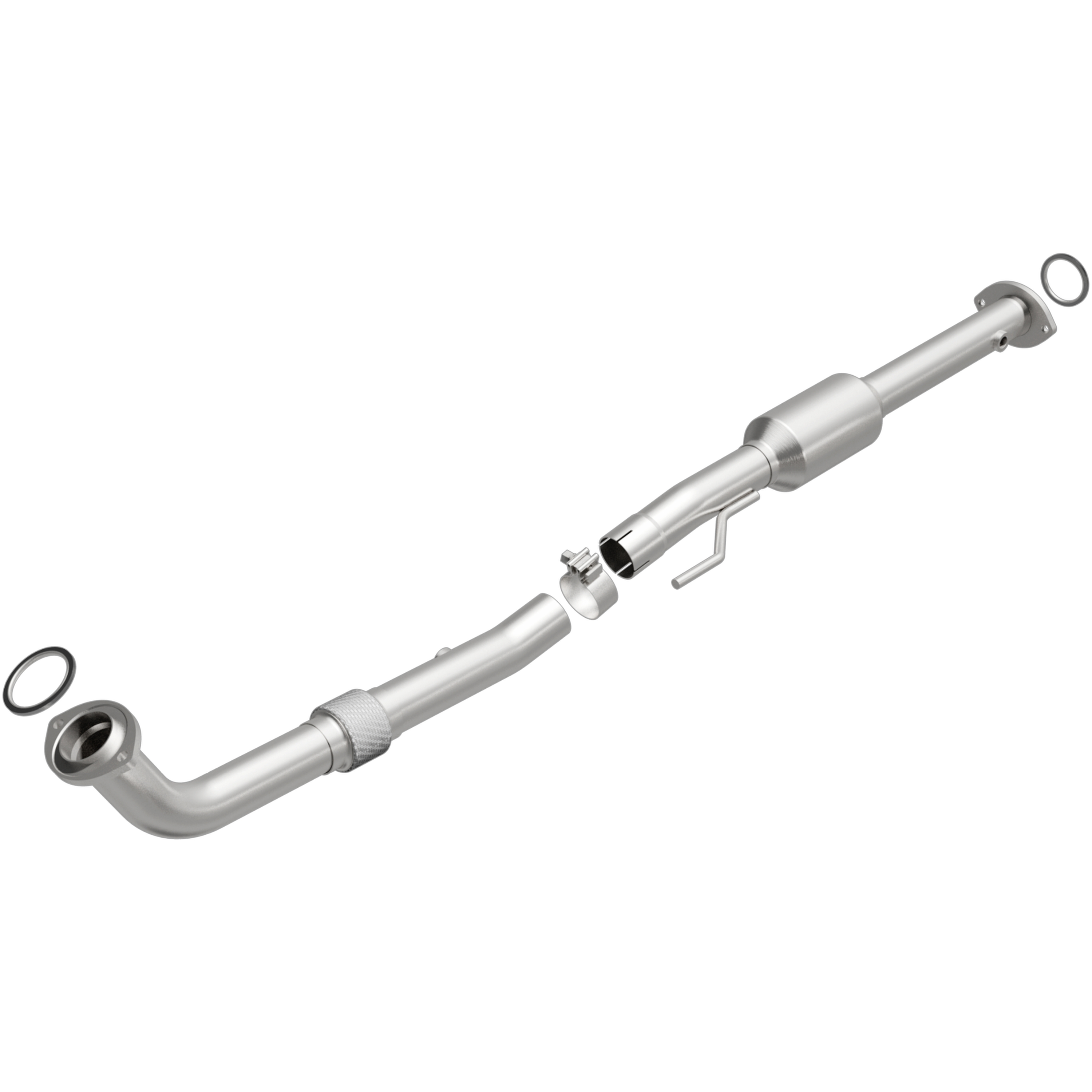 AM L4-2.4L 49 State Legal Direct Fit Stainless Steel Tubing SKU M6627303 OEM 643089-55603-5023-40937