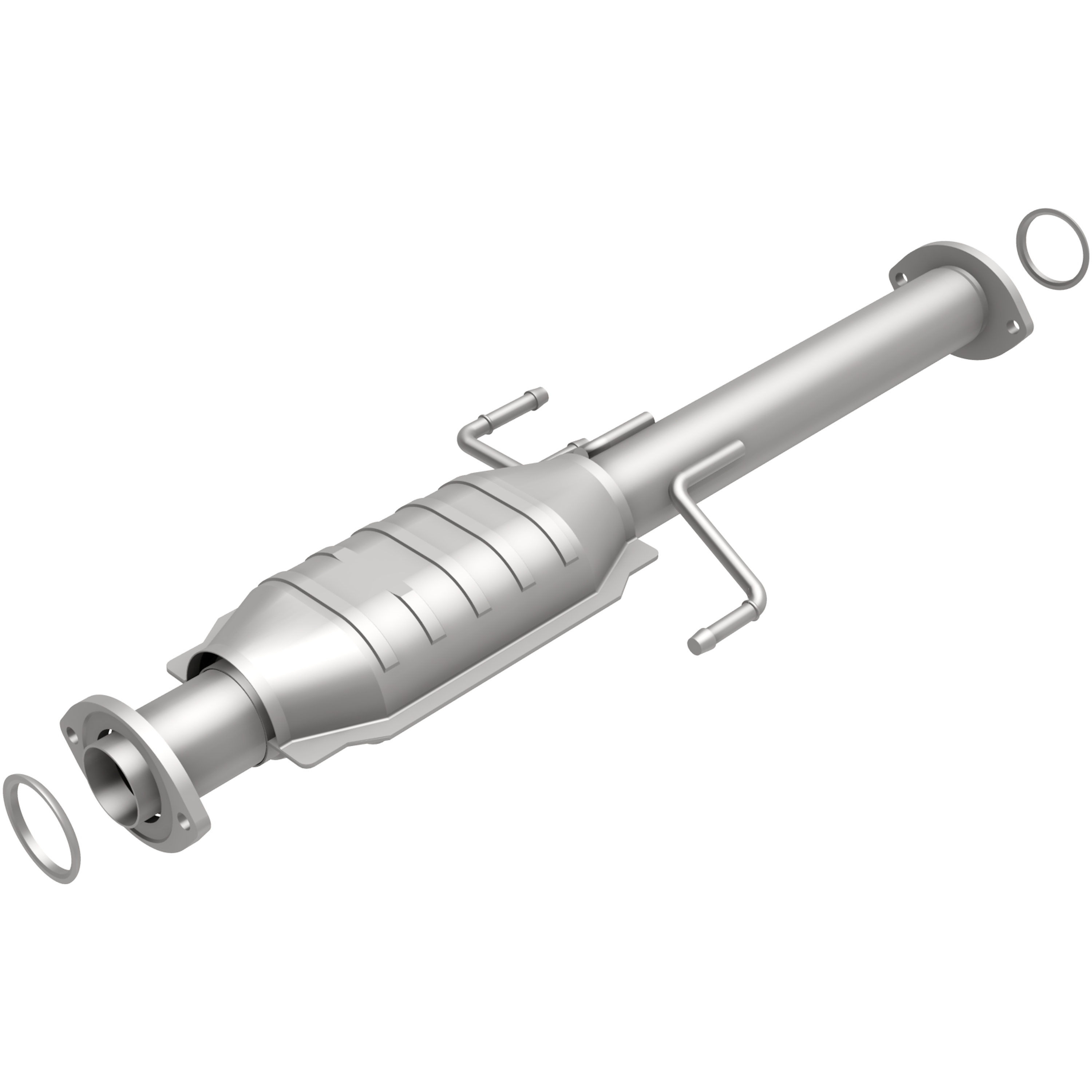 AM V6-3.4L 50 State Legal Direct Fit Stainless Steel Tubing 32 in. L SKU M66441770 OEM 772357