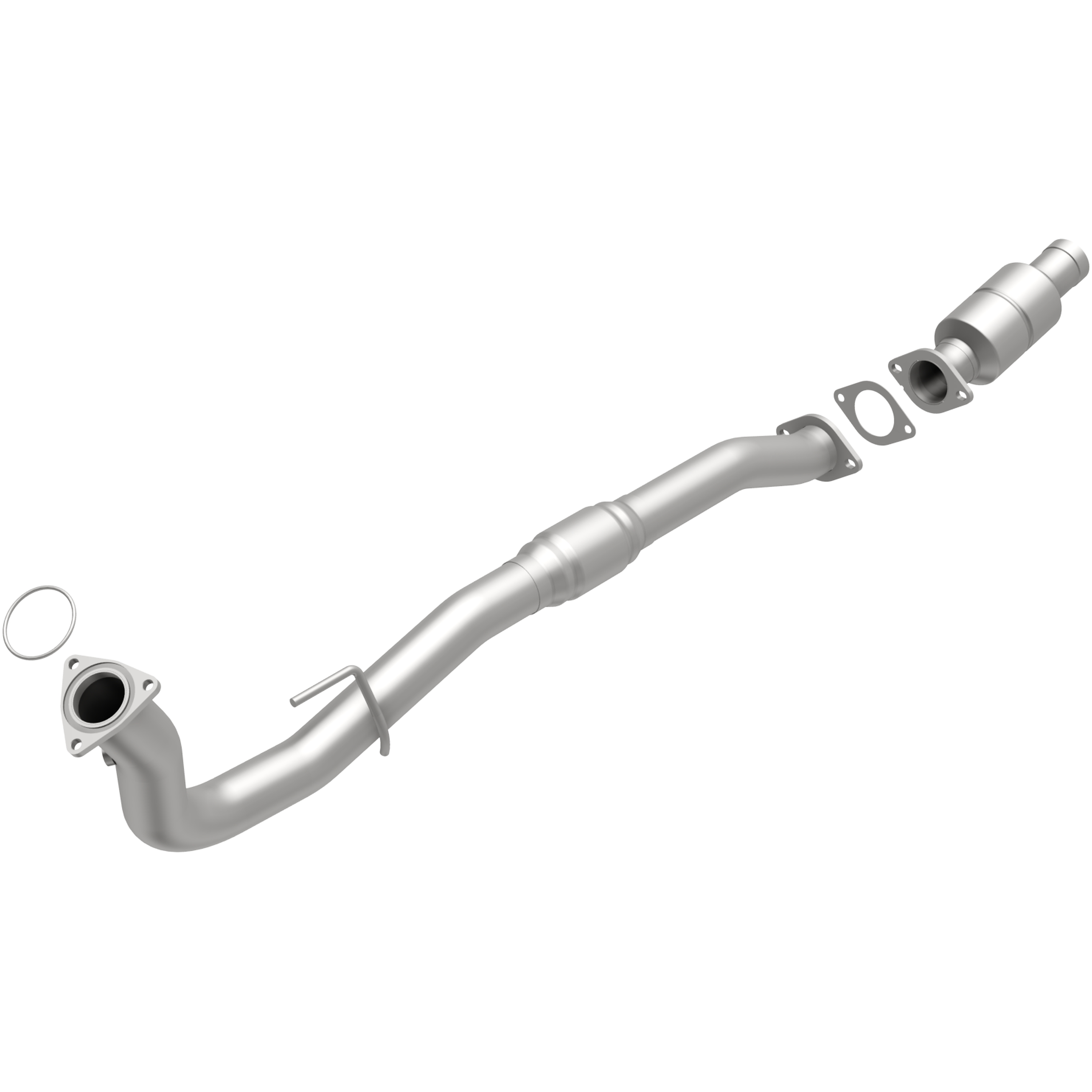 AM V8-8.1L 50 State Legal Direct Fit Stainless Steel Tubing 70.75 in. L SKU M66447280