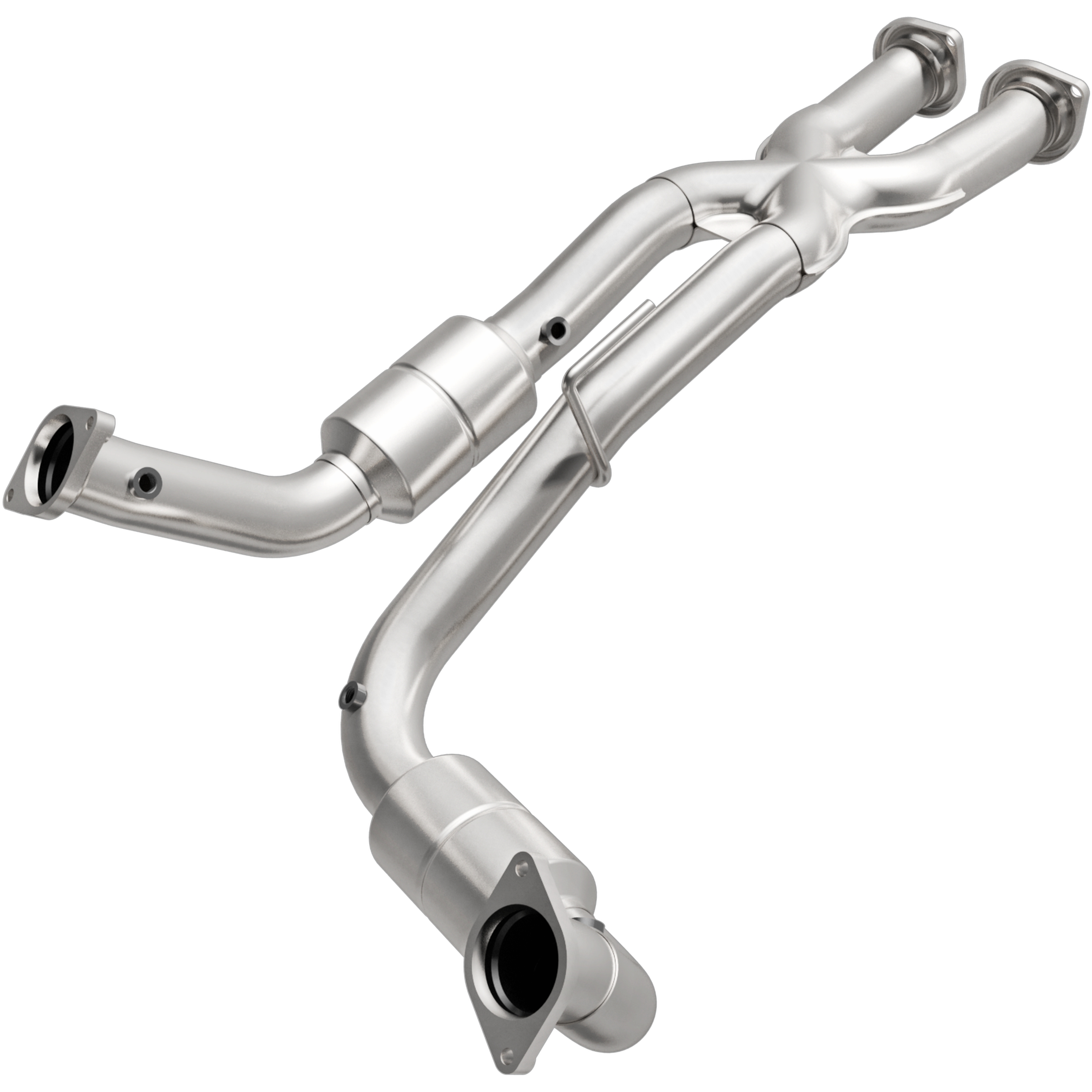 AM V8-6.1L 49 State Legal Direct Fit Stainless Steel Tubing SKU M6649046 OEM 19400
