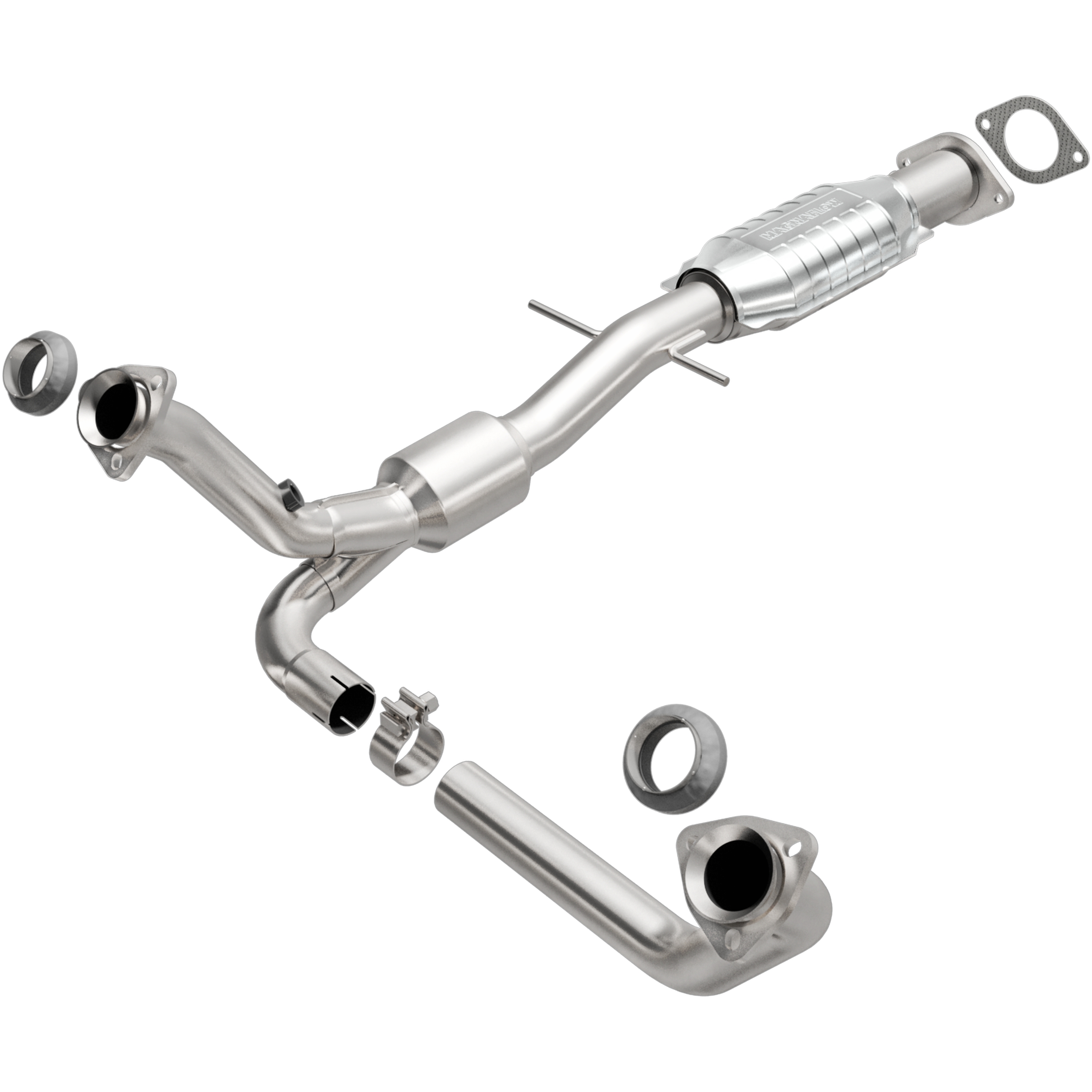 AM V6-4.3L 49 State Legal Direct Fit Stainless Steel Tubing 48.6 in. L SKU M6649110 OEM 645806-50525-9091-50271