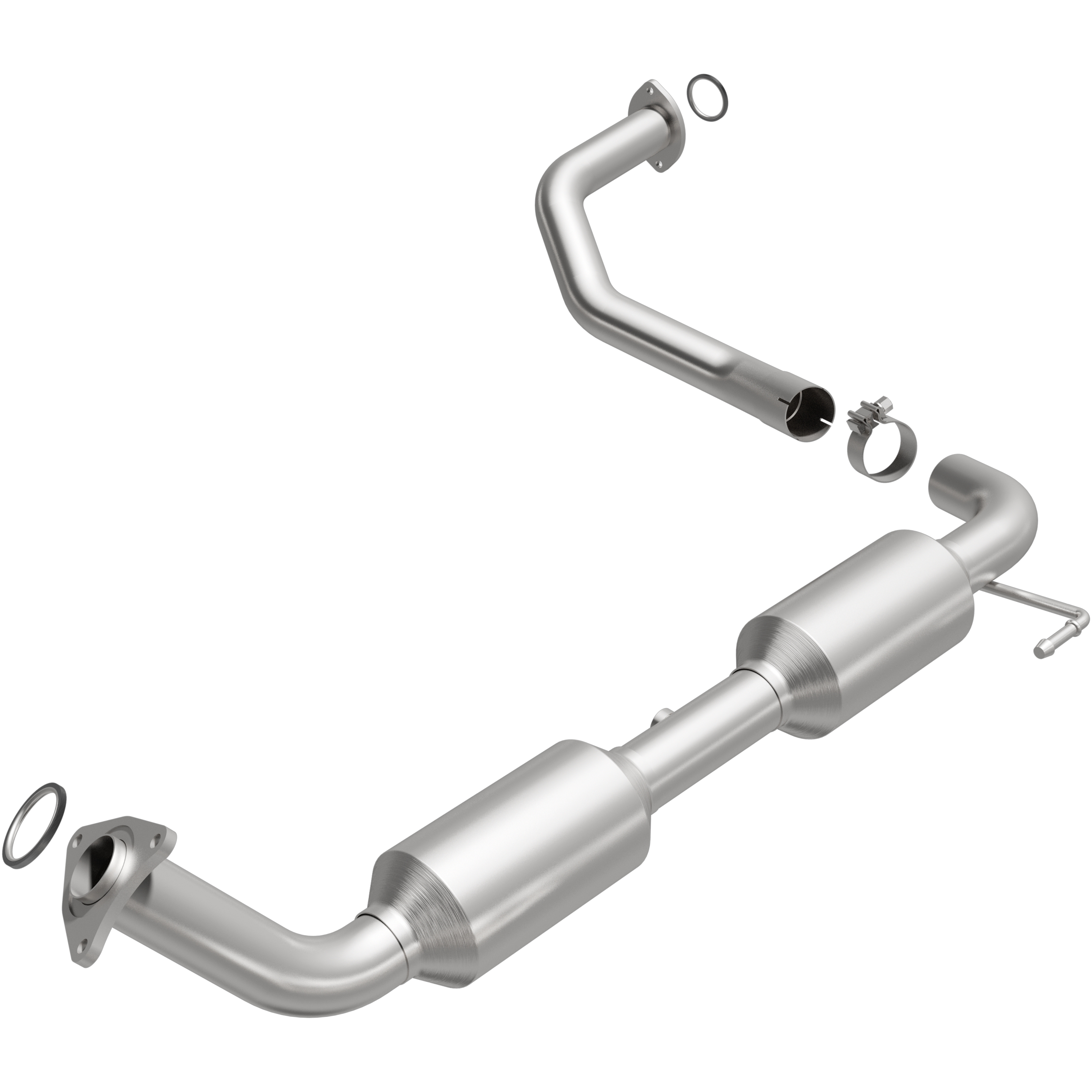 AM V8-5.7L 49 State Legal Direct Fit Stainless Steel Tubing SKU M6649935 OEM 643119-56250-18339-5054-40868